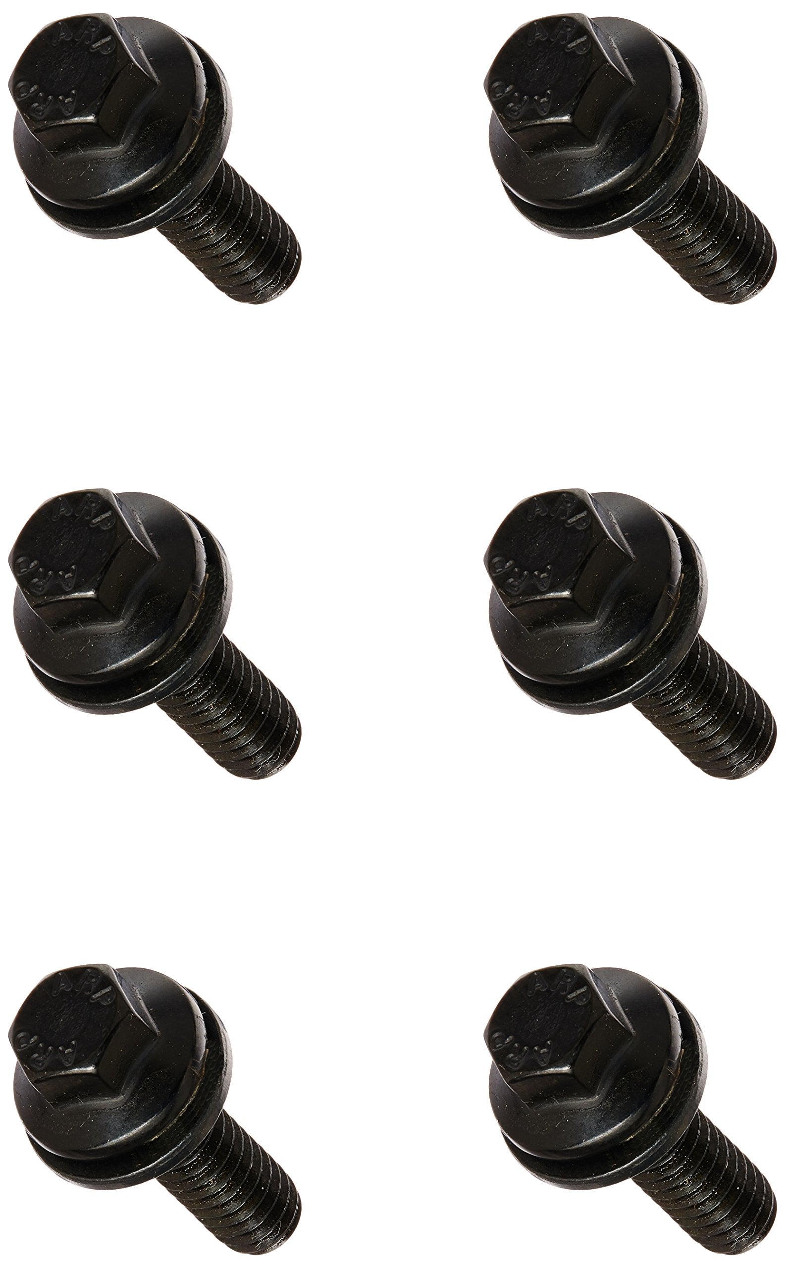 ARP Hex Valve Cover Bolt Kit - Model 100-7507, Black, Durable Aluminum