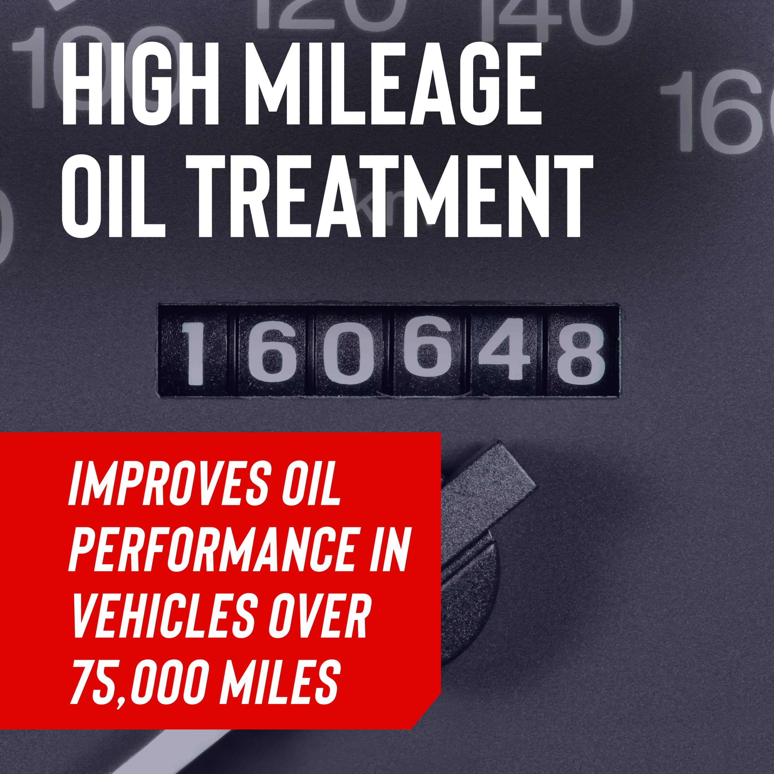 STP High Mileage Oil Treatment + Stop Leak, 15 FL OZ, Model 15604B - Engine Oil Additive for Enhanced Performance