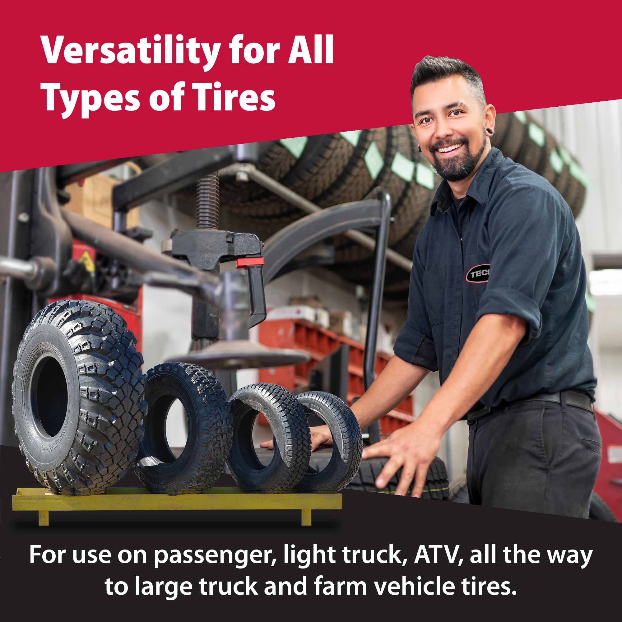 TECH Tire Repairs Rim Ease Tire Mounting Lubricant - 1 Gallon, Petroleum & Silicone Free, Fast & Easy Demounting
