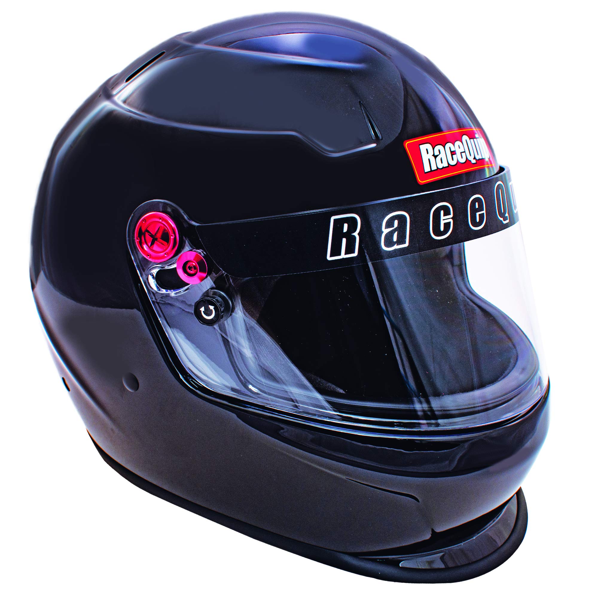 Racequip Full Face Helmet Pro20 Series Snell Sa2020 Rated Gloss Black X-Large 276006
