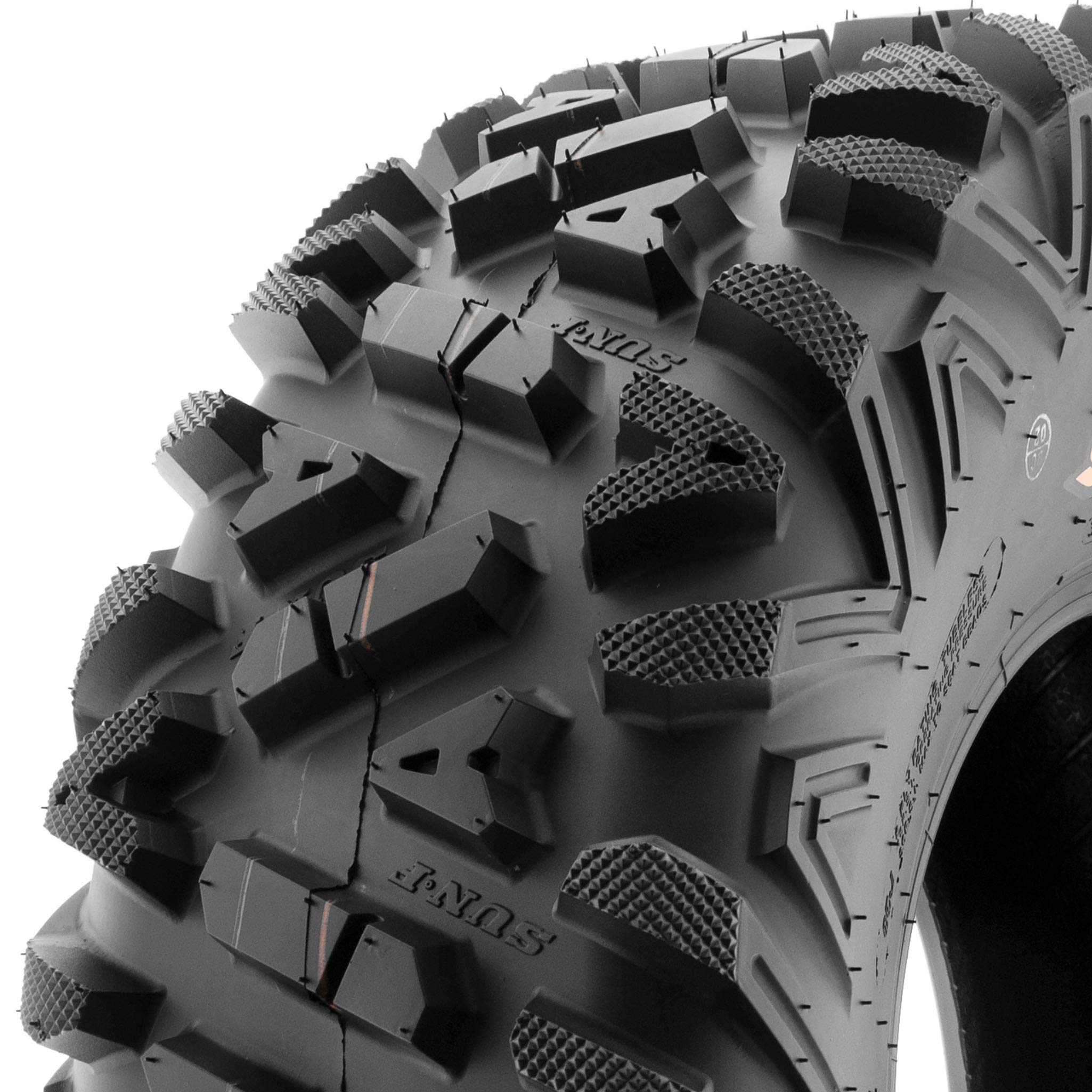 Set Of 4 Sunf A033 Power.I 30X10R14 Front & 30X10R14 Rear Atv Utv All-Terrain Radial Tires, 8 Pr, Tubeless