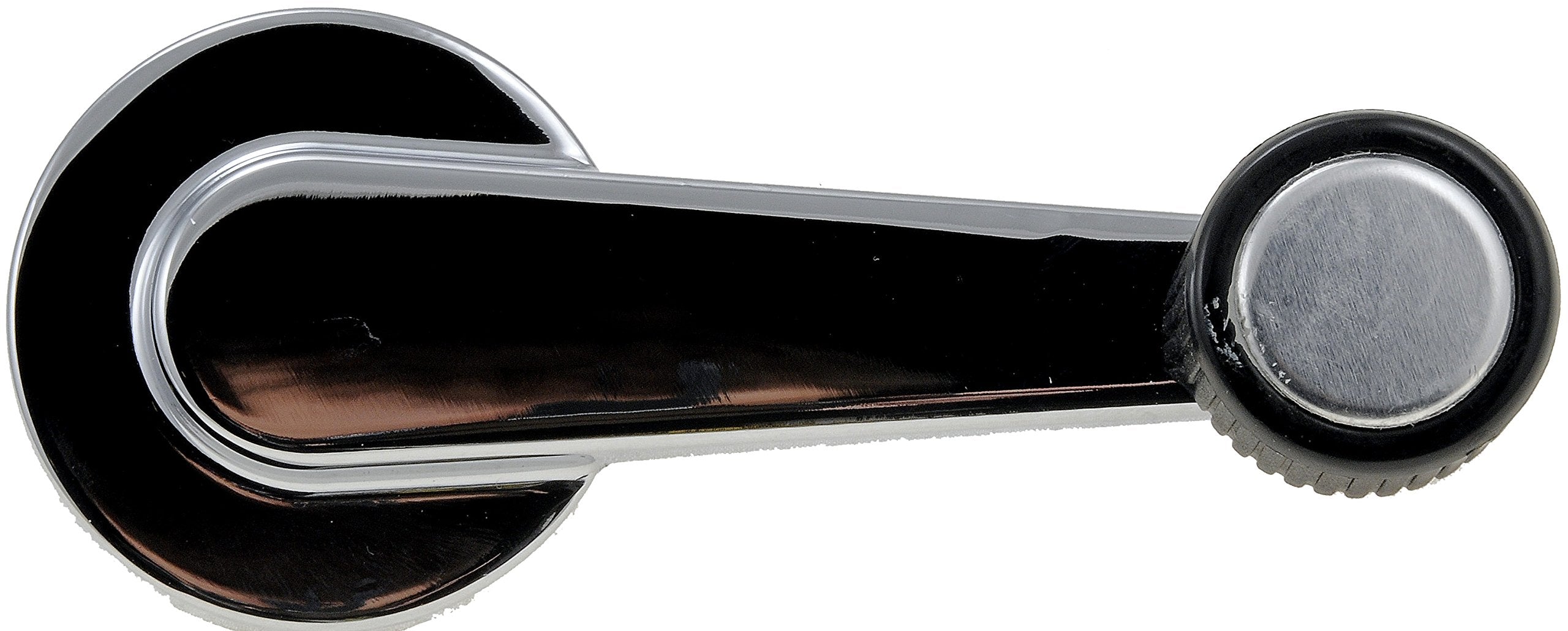 Dorman 76945 Window Crank Handle Compatible With Select Chevrolet / Gmc Models, Chrome , Black