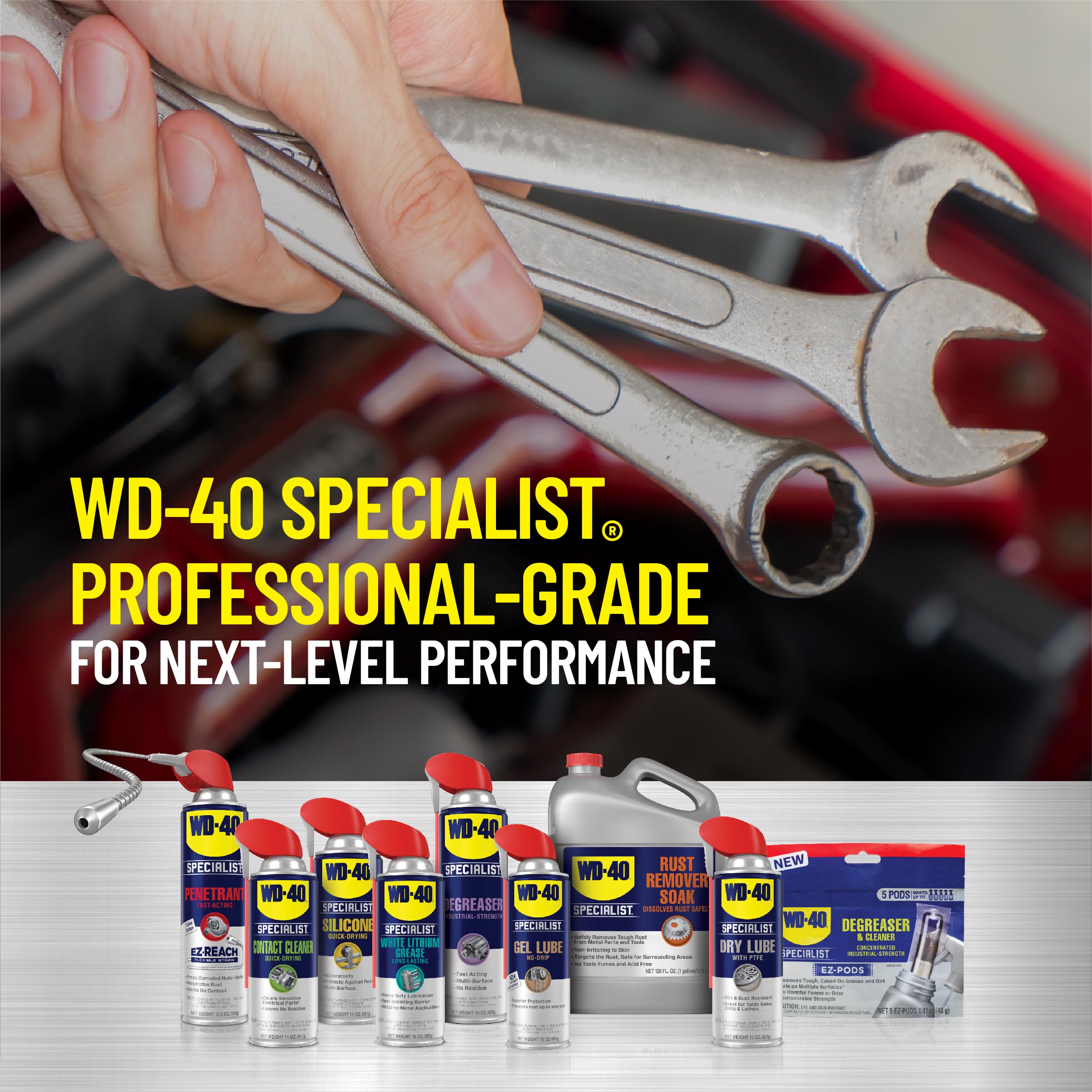 Wd-40 Specialist Rust Remover Soak, One Gallon