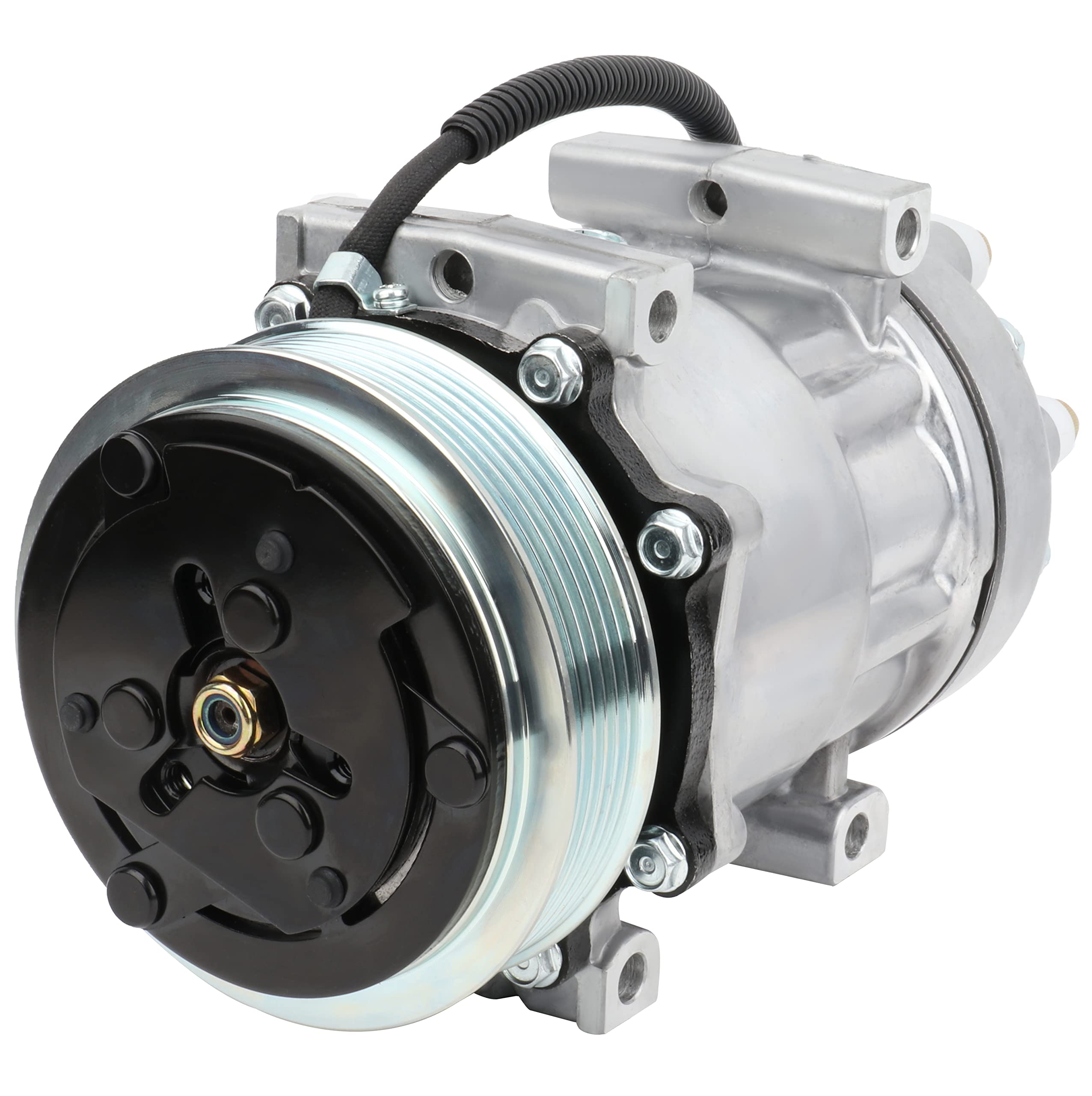 SCITOO AC Compressor for International for Harvester 4200 4300 4400 4600 4700 4800 4900 1991-2010 204815 509617 1064957 1064988 