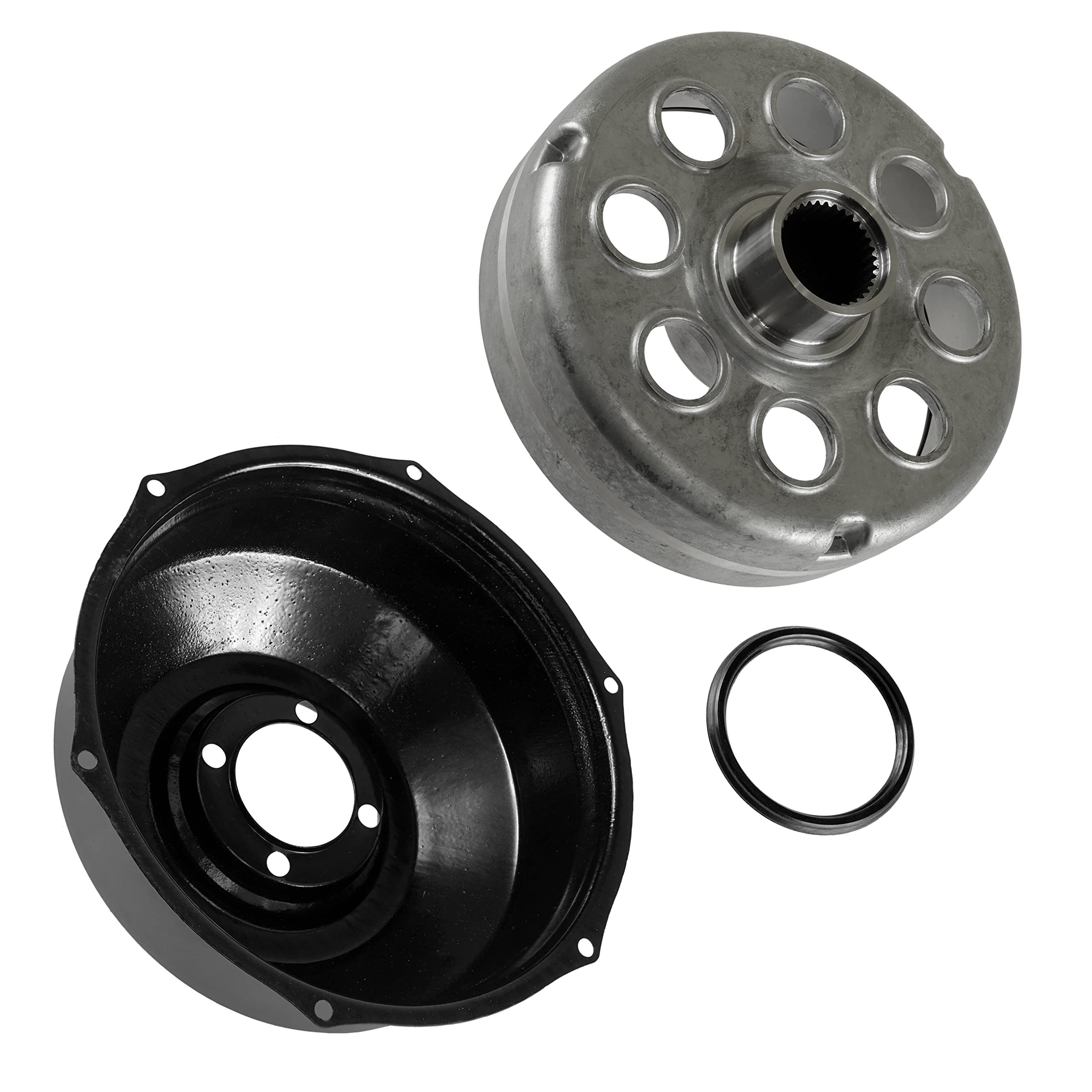 Caltric Rear Brake Drum Compatible with Honda TRX300 FourTrax 300 2X4 1988-2000 / TRX300FW FourTrax 300 4X4 1988-2000 w/Cover an