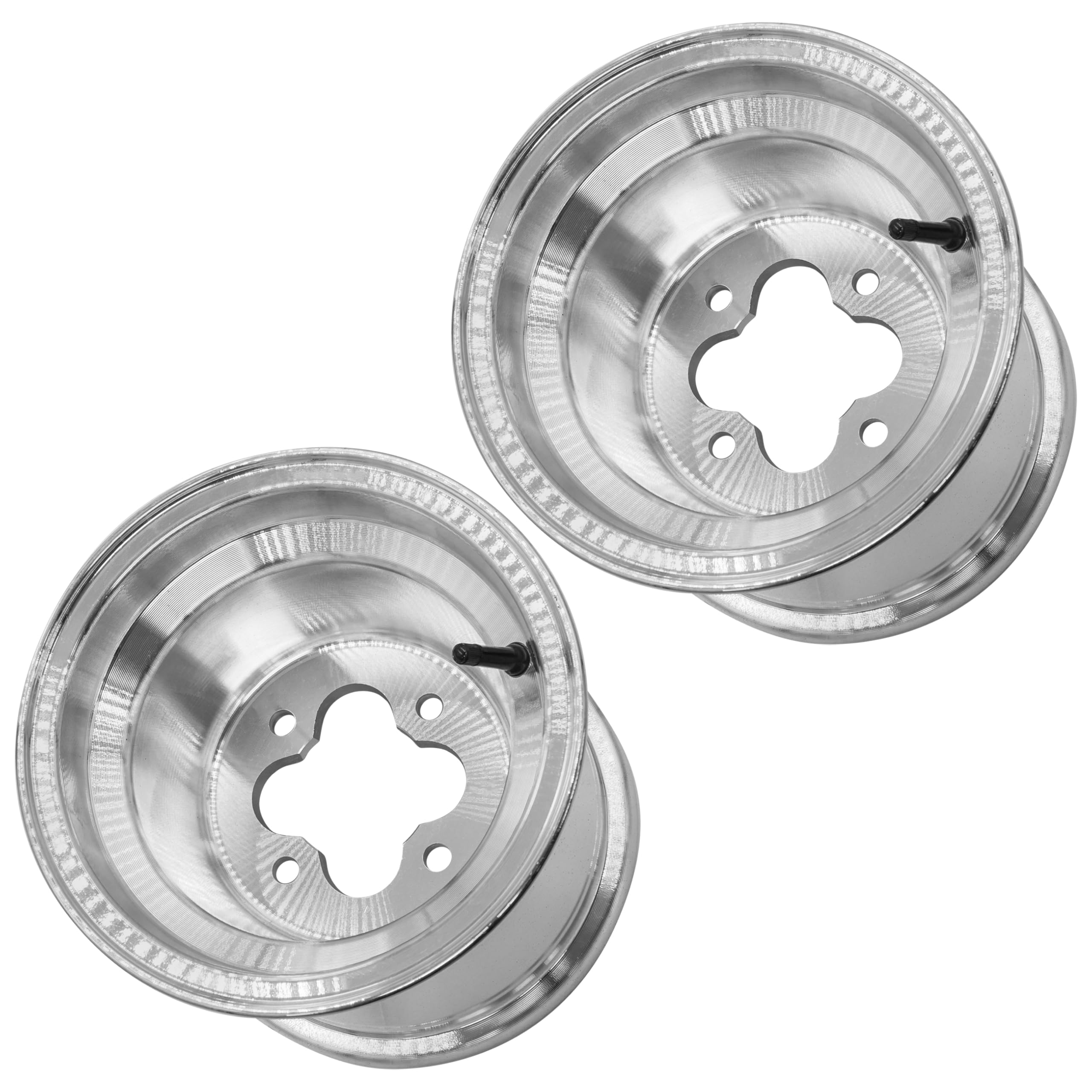 Caltric Rear Wheel Rim Compatible with Suzuki Quadsport 400 LT-Z400 2x4 2003-2014 / Quadsport 250 LT-Z250 2x4 2004-2009 65310-07