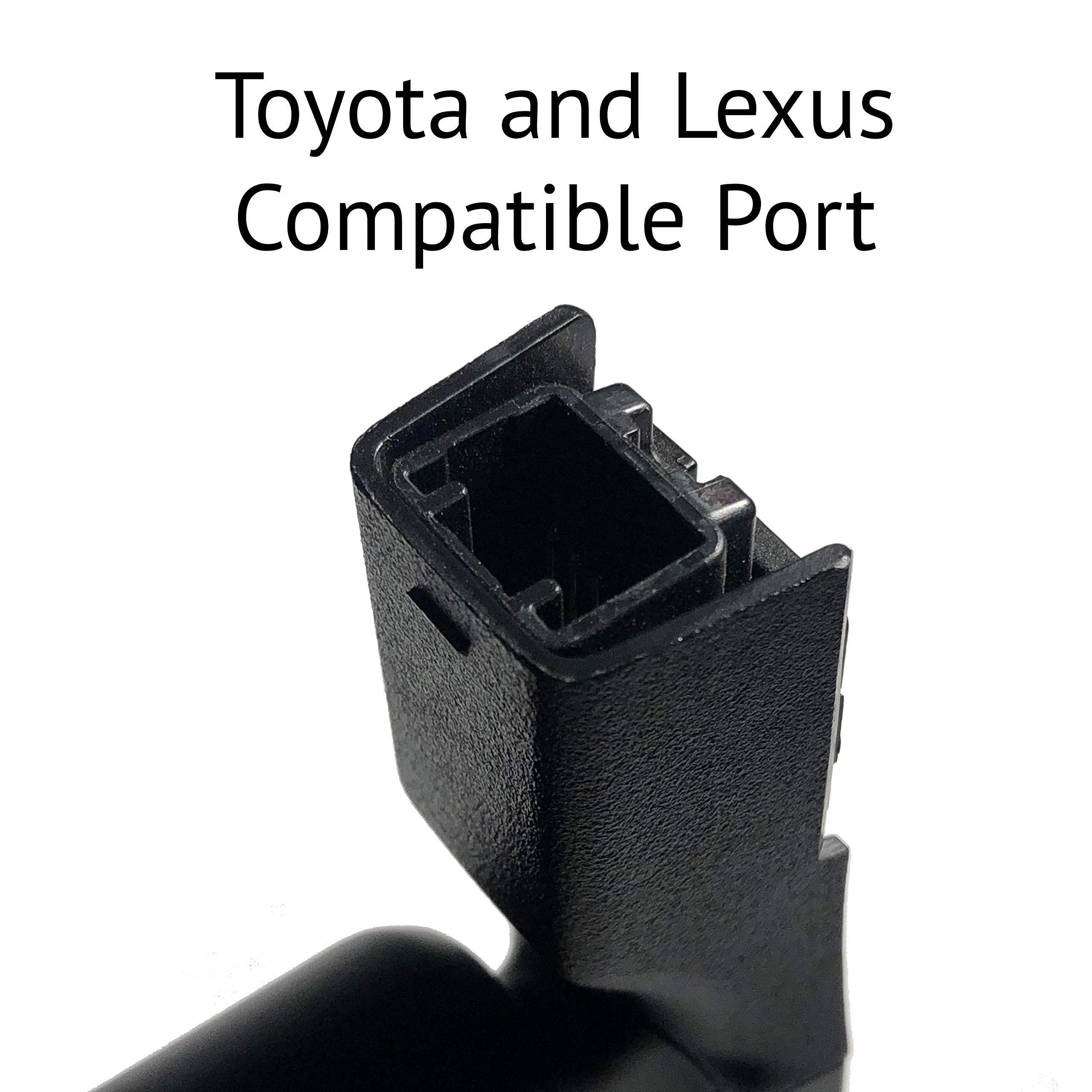 Dongar Dashcam Integrator - 10-pin Type B, Compatible with Toyota, Lexus, Subaru, Black, Model DCA-10B, USB-C Power Adapter