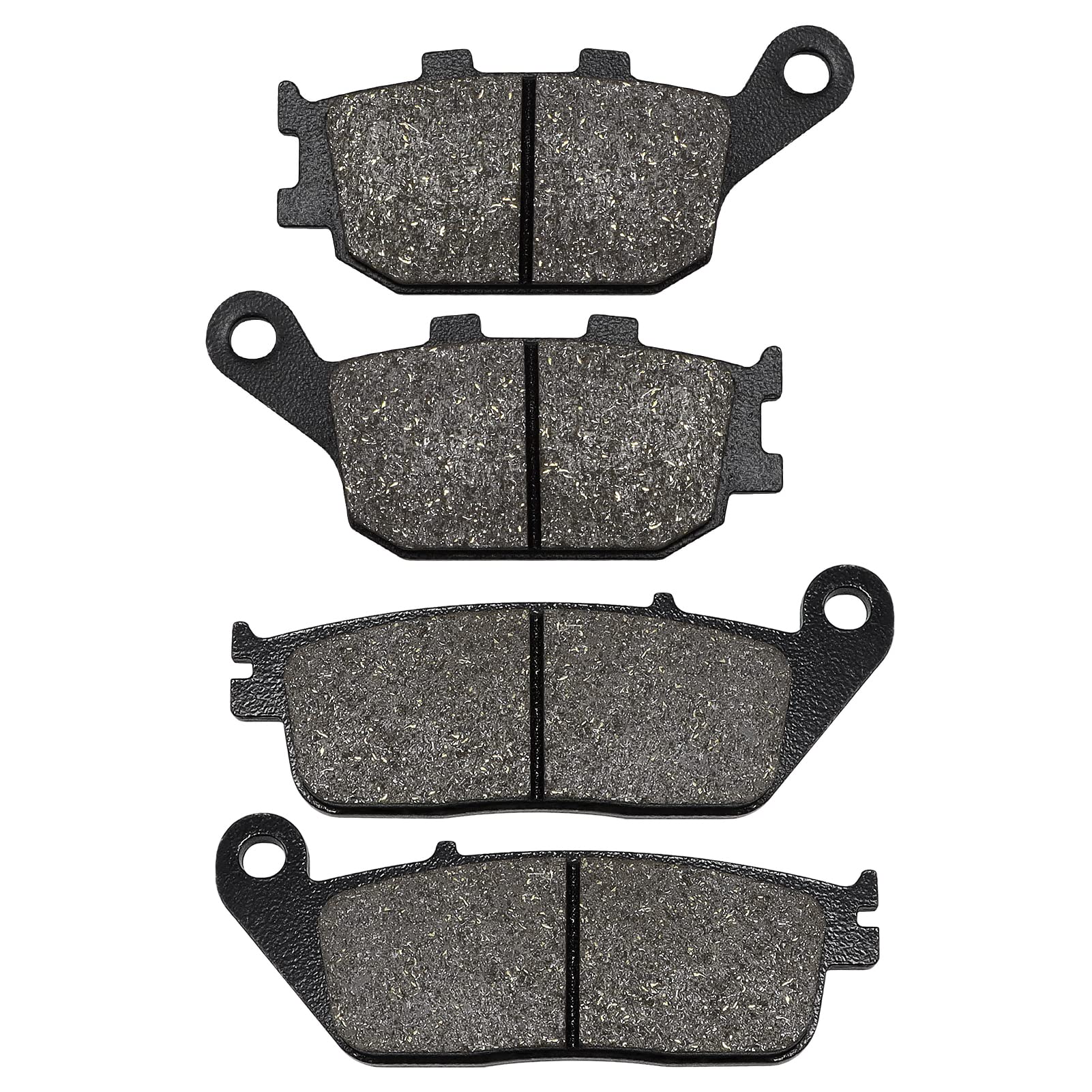 ZICOO Front and Rear Brake Pads for Honda VTX 1300 C R S Retro, VT1100C2 VT1100 C2 Shadow 1100 Sabre, VT 1300 CX Fury, VTX 1300S