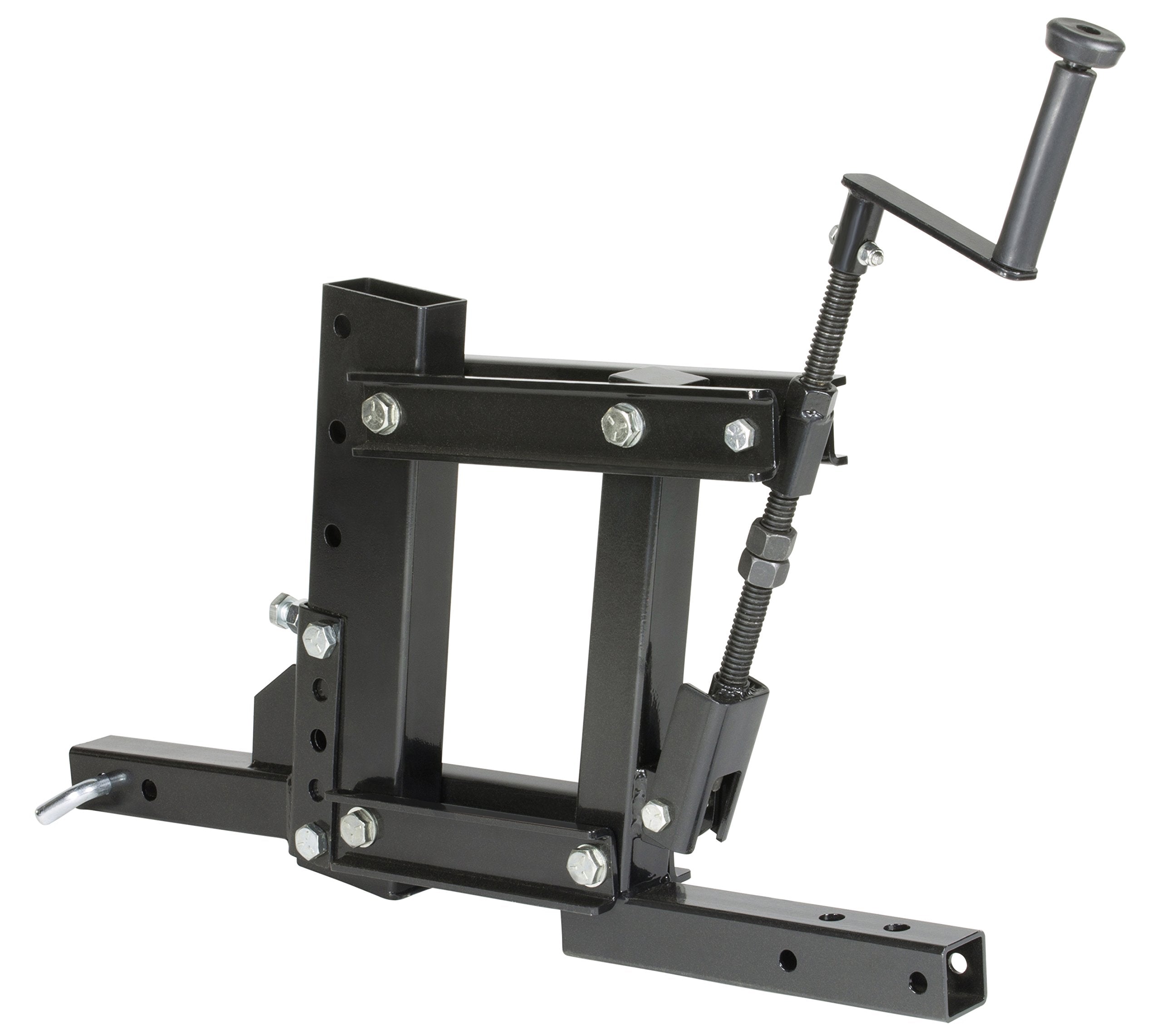 Motoalliance® Impact Implements Atv/Utv Tractor 1-Point Lift With 2' Receiver With Height Adjustments For Landscape Rakes, Box Blades, Plows And More.