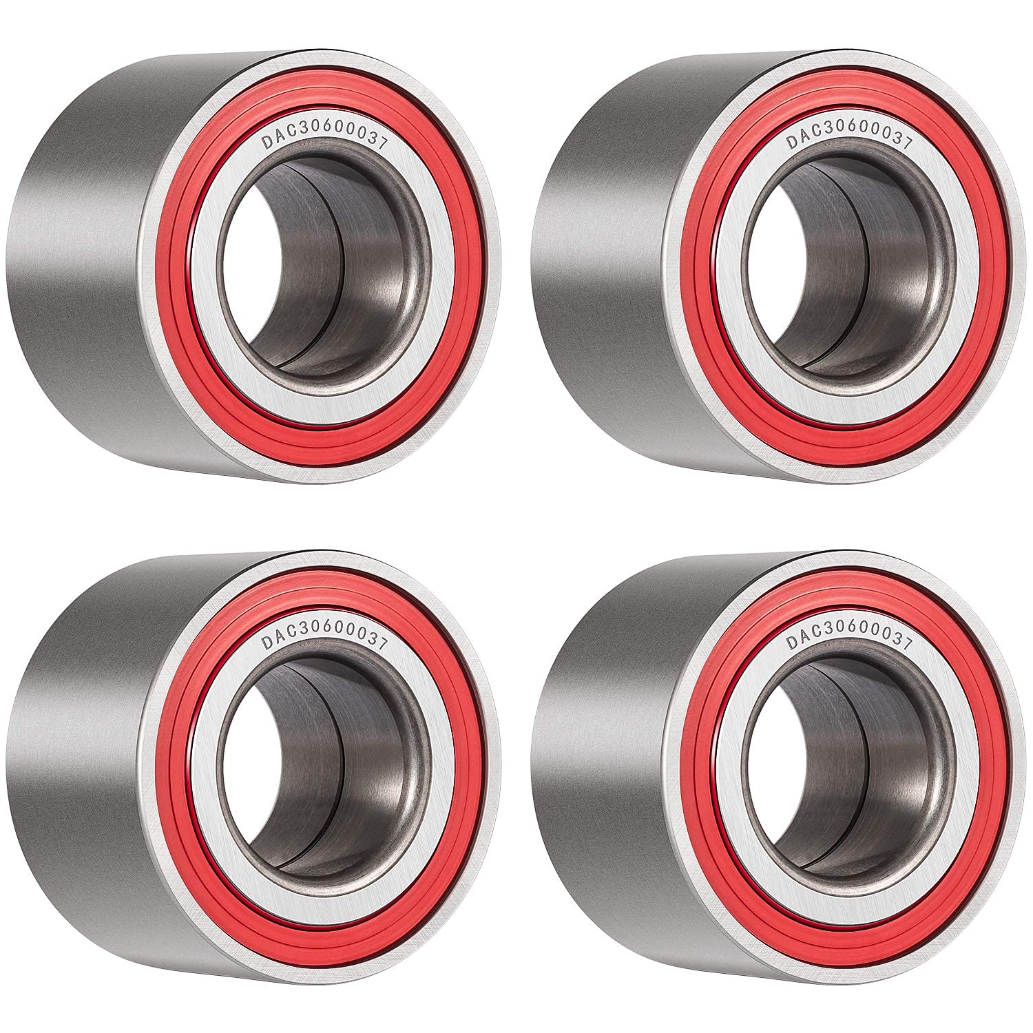 4 Wheel Bearing Kit for 05-19 Can-Am Outlander & Commander 1000 850 800 650 570 500 450 400, Replaces OEM 293350040 705400088 29