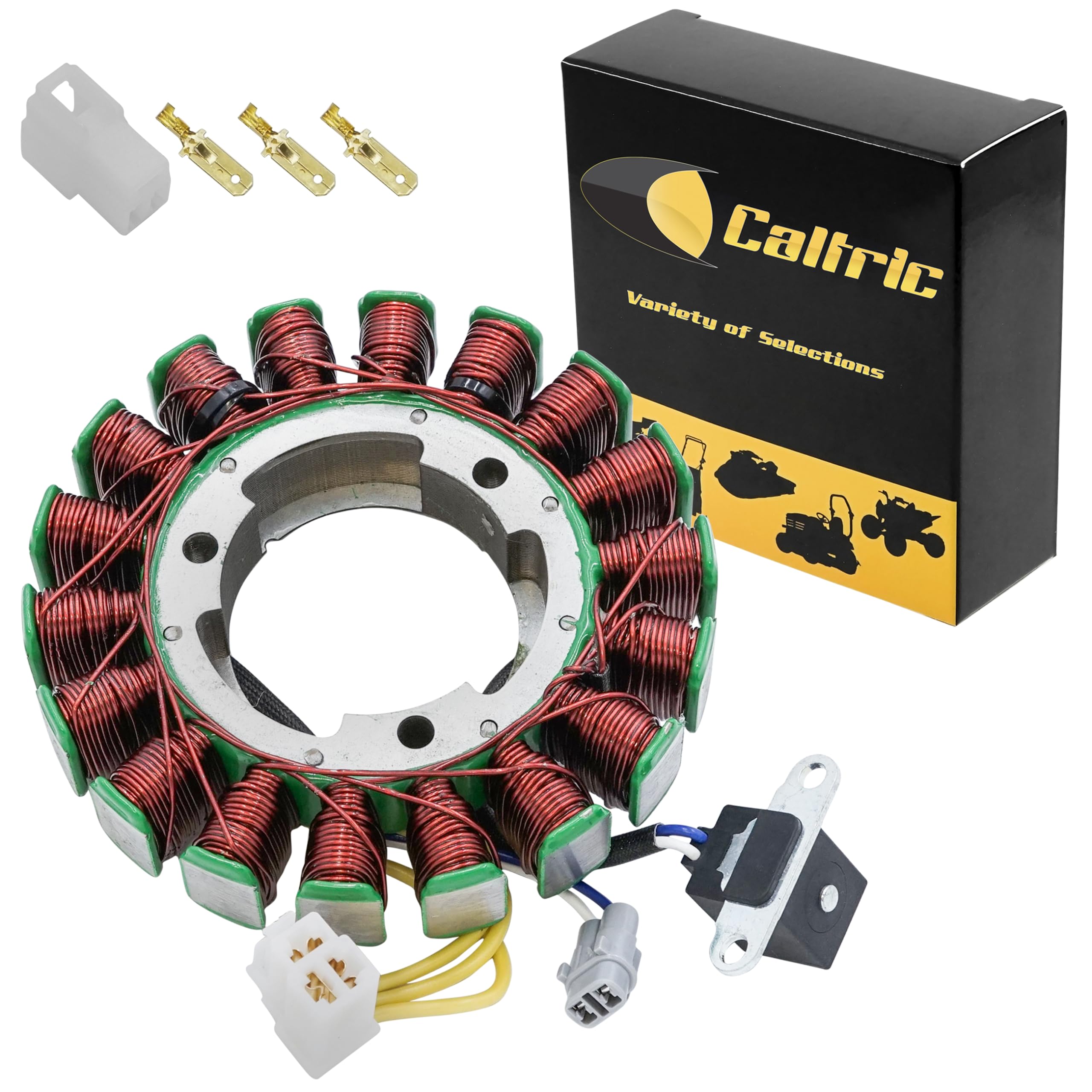 Caltric Stator Compatible With Suzuki Lta700 Lta700X Lt-A700X King Quad 2005 2006 2007 Magneto