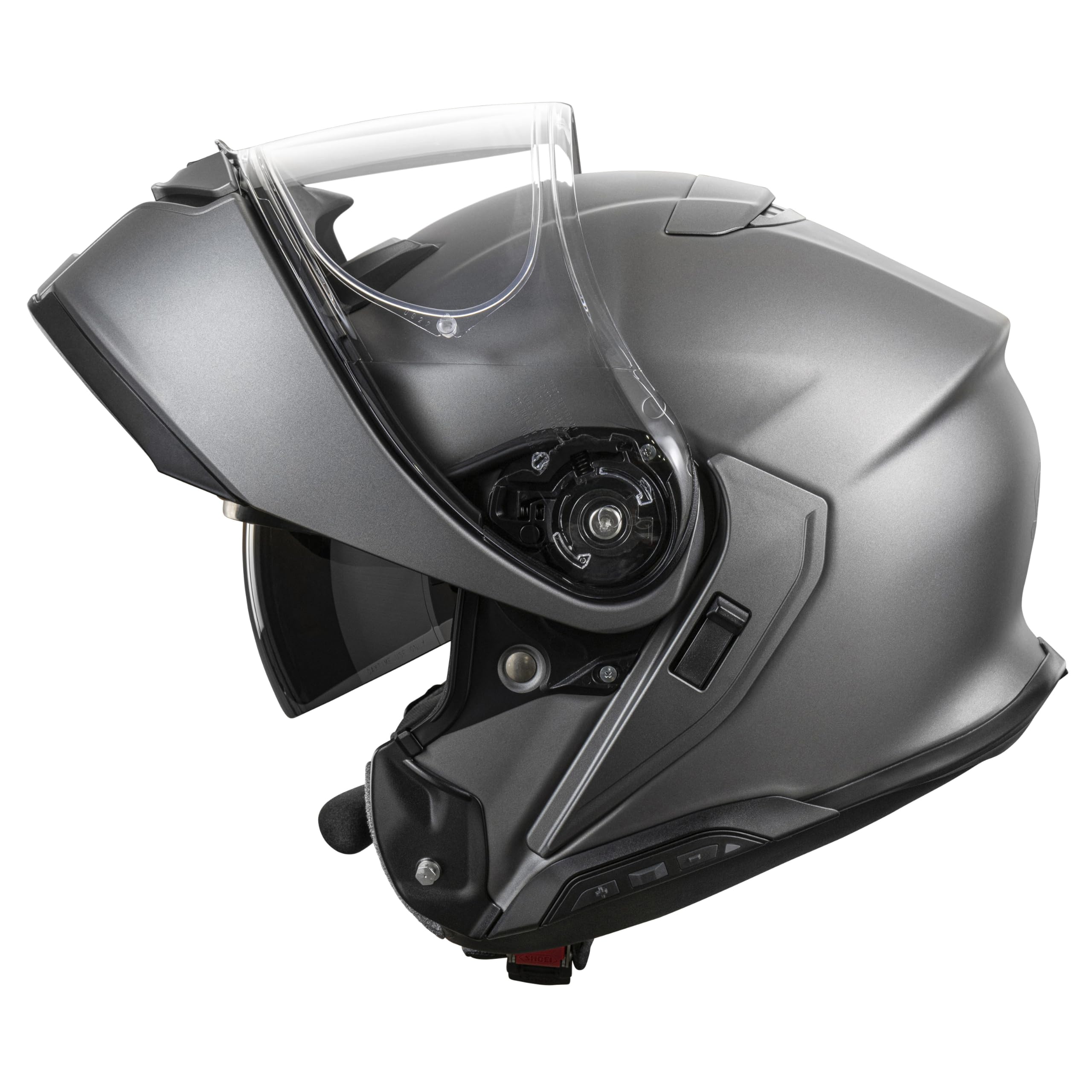 Shoei Neotec 3 Motorcycle Helmet - Medium, Light Silver, Fiberglass, Model 0120-0107-05