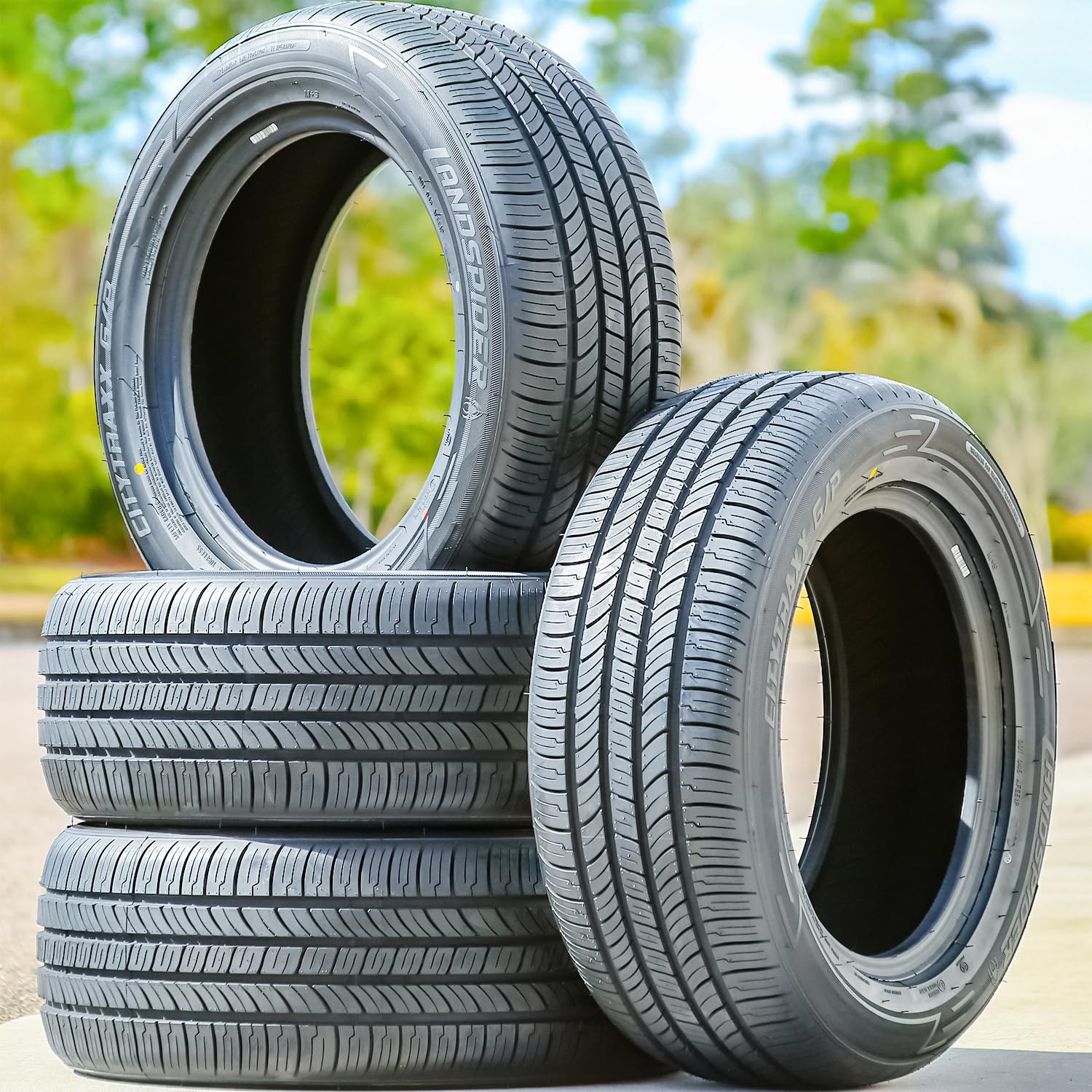 Set of 4 (FOUR) Landspider Citytraxx G/P All-Season Passenger Car Performance Radial Tires-205/60R15 205/60/15 205/60-15 91V Loa
