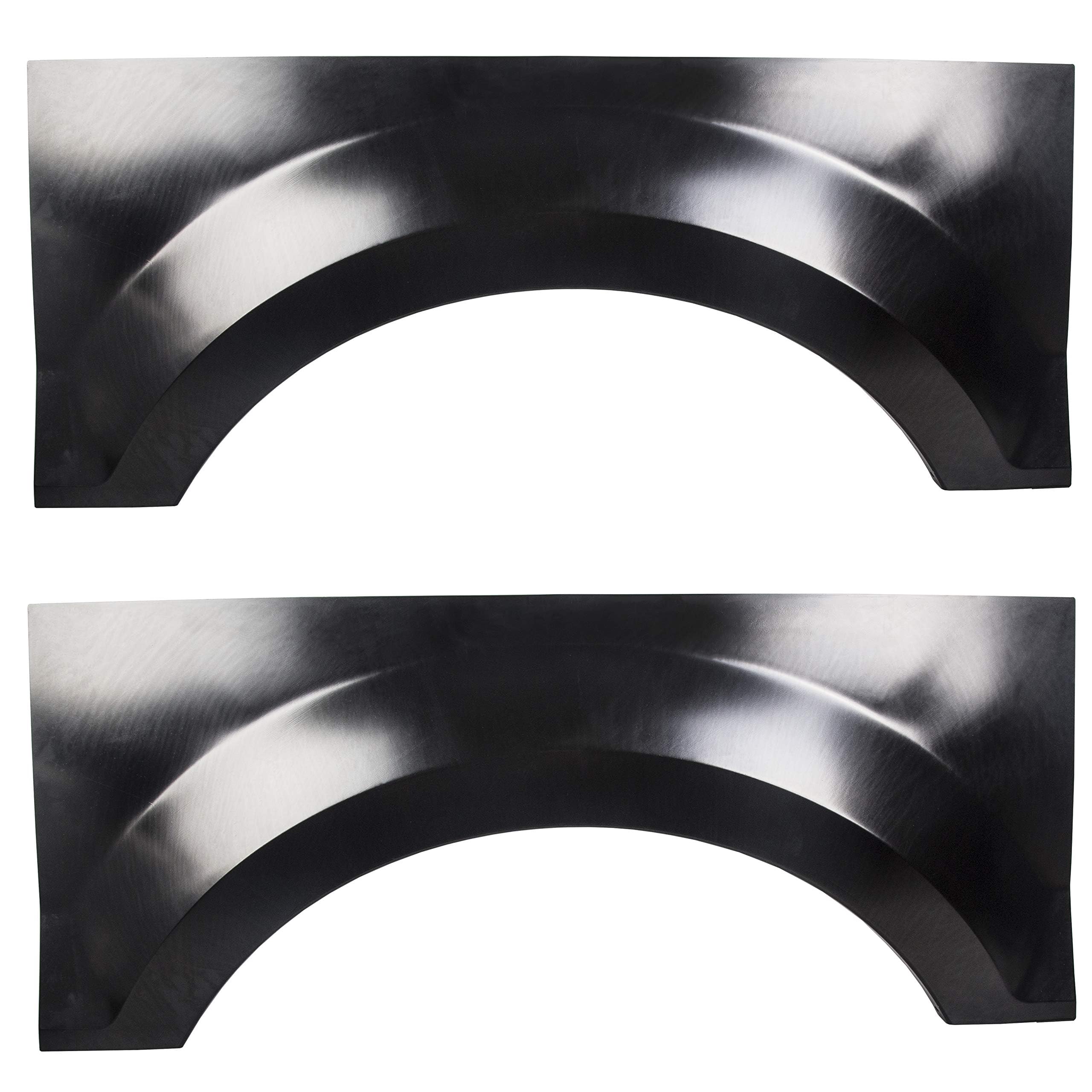 Ecotric Rear Wheel Arch Repair Panel Compatible With 2004-2008 Ford F-150 F150 Truck Pickup, Replacement Rear Upper Bed Wheel Rust Repair Patch Quarter Panel Driver & Passenger Side