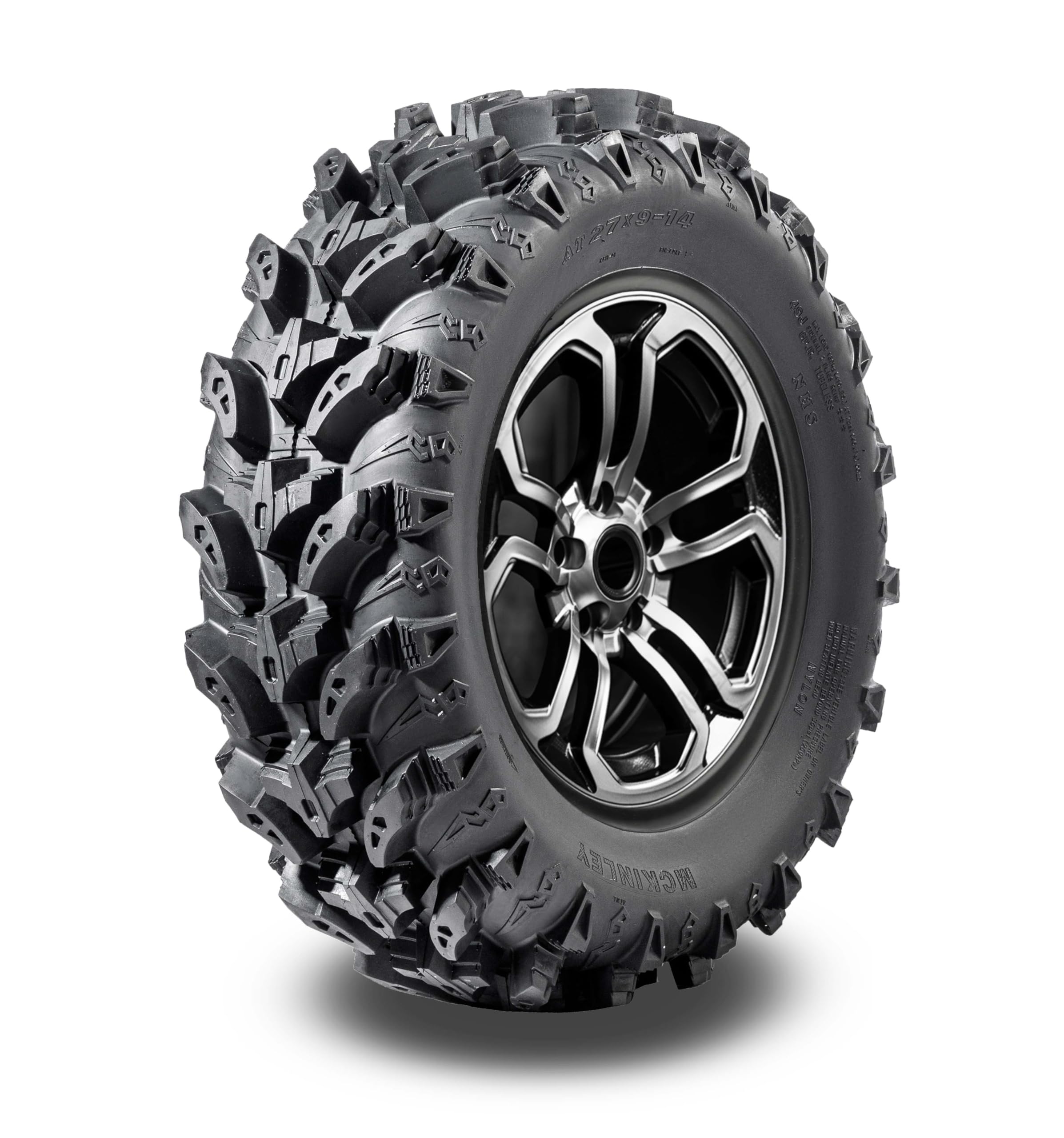 Mckinley Utv Atv Tires 27X9-12 6-Ply Super Mud 27X9X12 All Terrain X611, Set 2