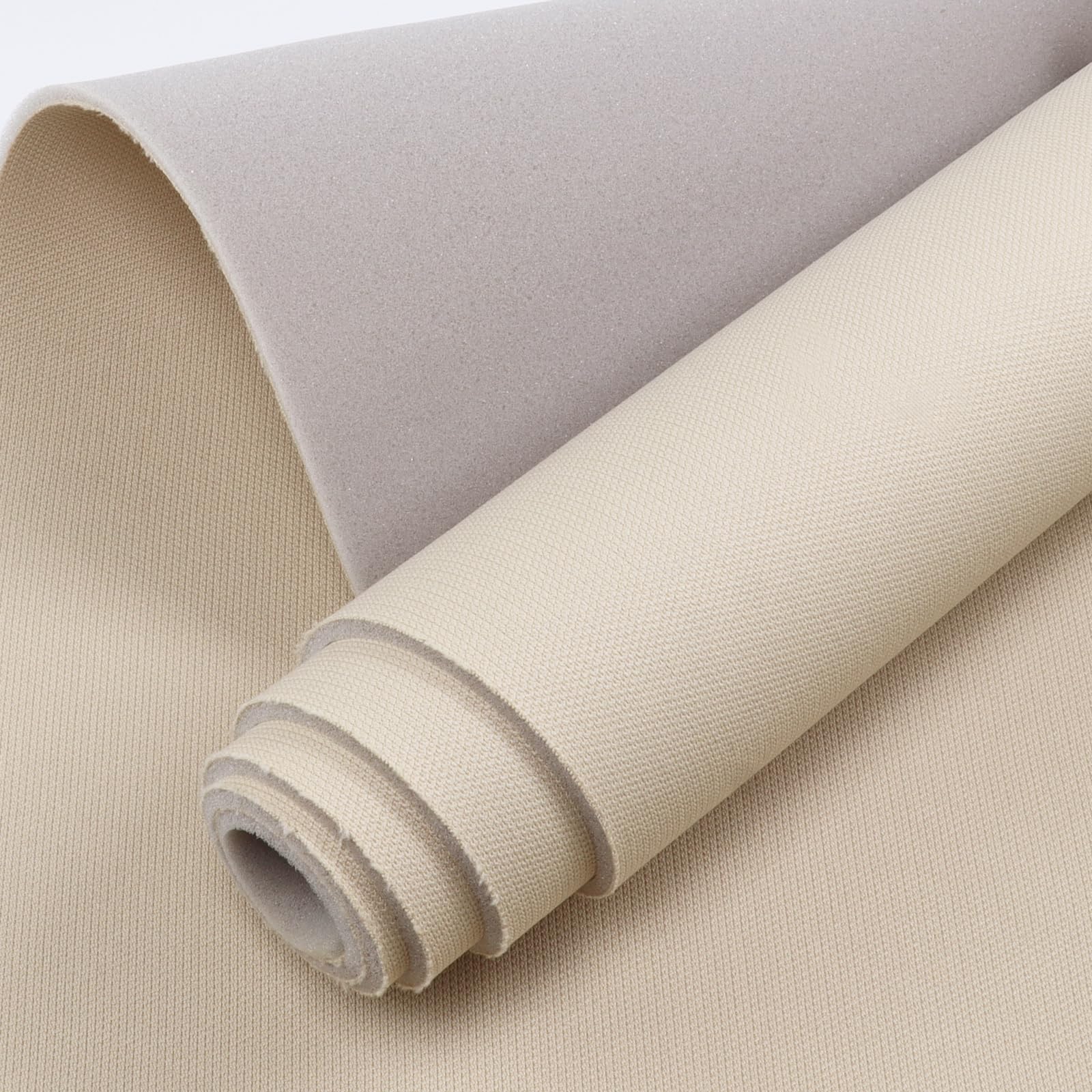 SBWLKJ Headliner Fabric Mesh Type with Foam Backing 60'' Wide by 38'' Flat Knit Headliner Material Car Roof Upholstery Fabric fo