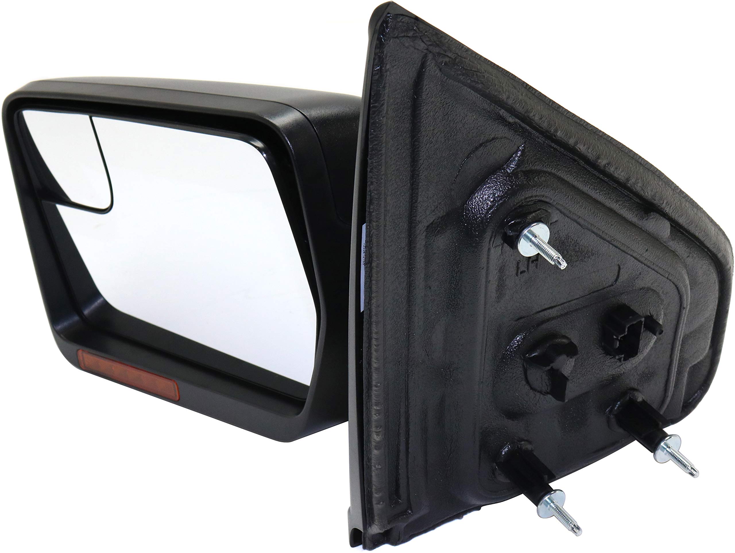 Garage-Pro Driver Side Power Heated Mirror for Ford F-150 (2011-2014) - Textured Black with Signal Light & Spotter Glass