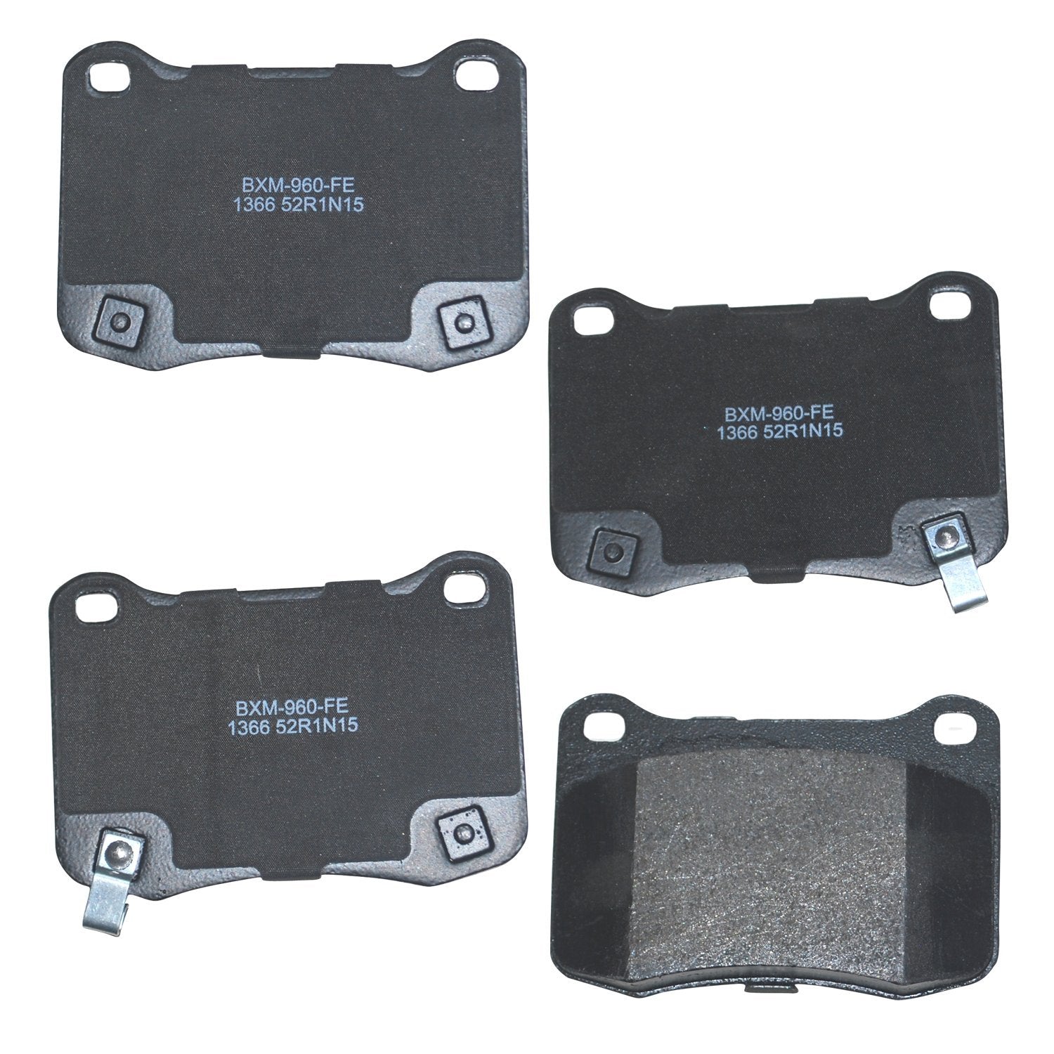 Bendix Premium Sbm1366 Semi-Metallic Rear Brake Pads For Lexus Is F 2014-2008