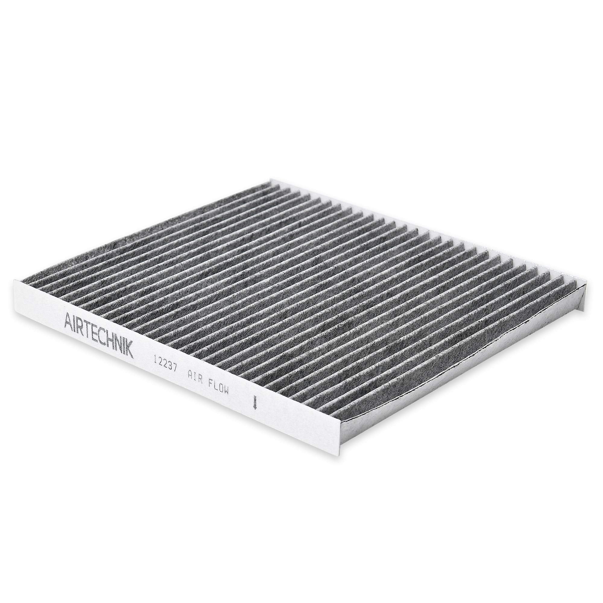 AirTechnik CF12237 Cabin Air Filter w/Activated Carbon | Fits Nissan Versa 2014-2020, NV200 2017-2021, Versa Note 2014-2019, Mic