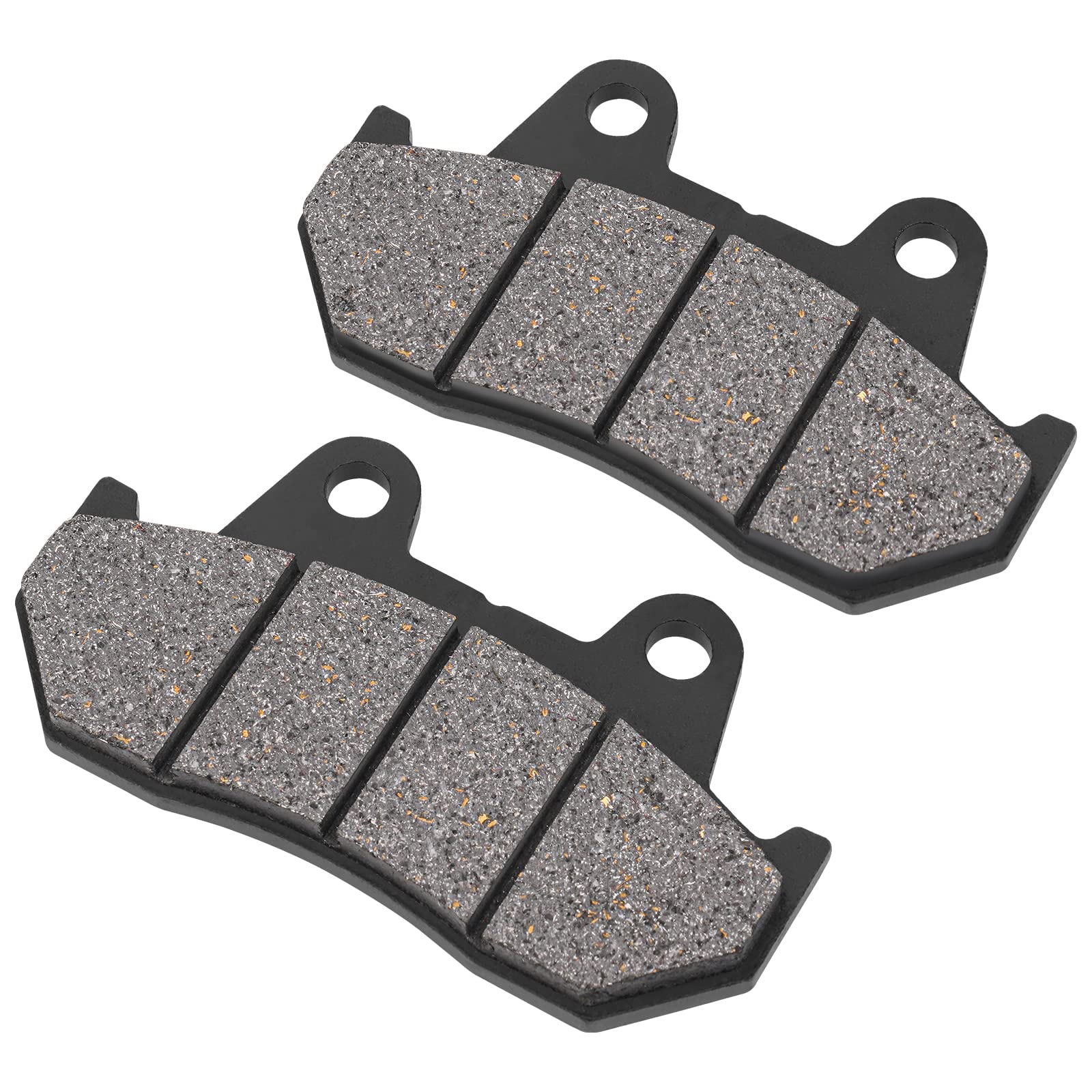 AHL Semi-metallic Front and Rear Brake Pads Set for Honda GL1100 Goldwing/Interstate 1982-1983 VF1100 C/S V65 Magna/Sabre 1983-1