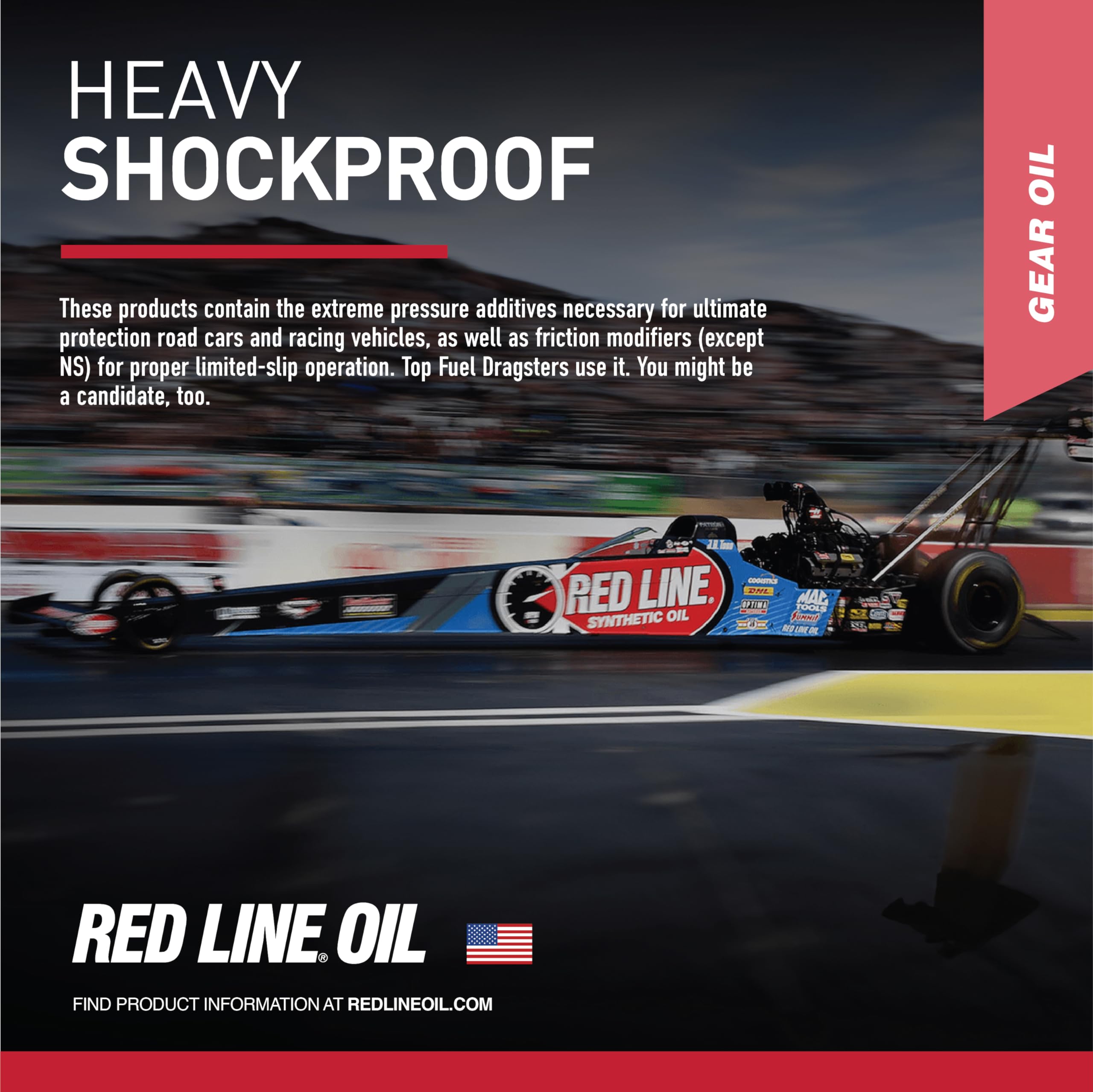 Red Line 58204 Heavy Shockproof Gear Oil - 1 Quart