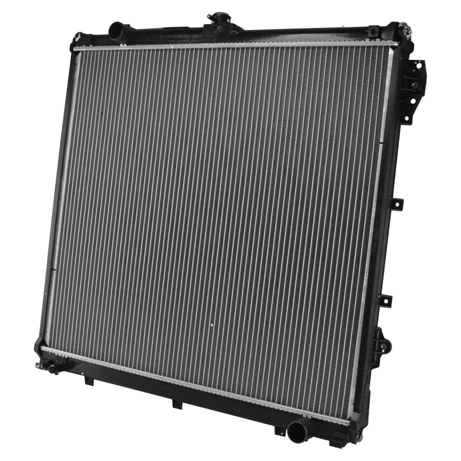 TRQ Aluminum Radiator Compatible with 2007-2014 Toyota Tundra & Sequoia, Model RDA82701