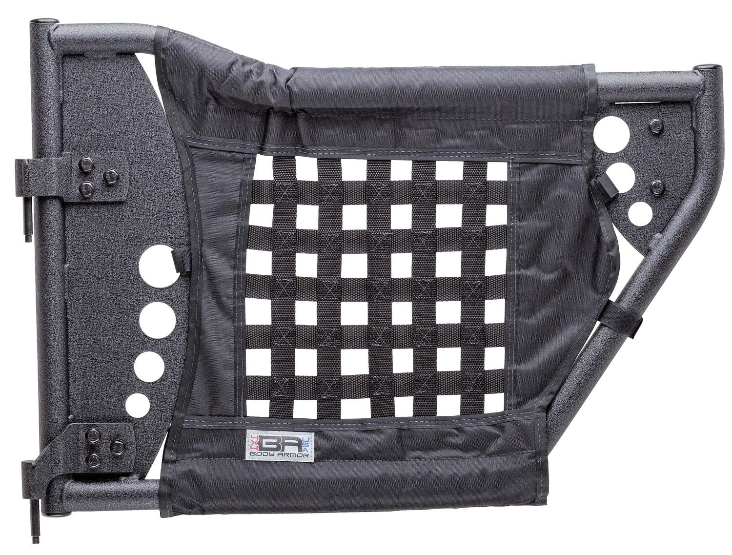 Body Armor 4X4 Jk-6140 Gen 3 Black Rear Trail Door For Jeep Jk