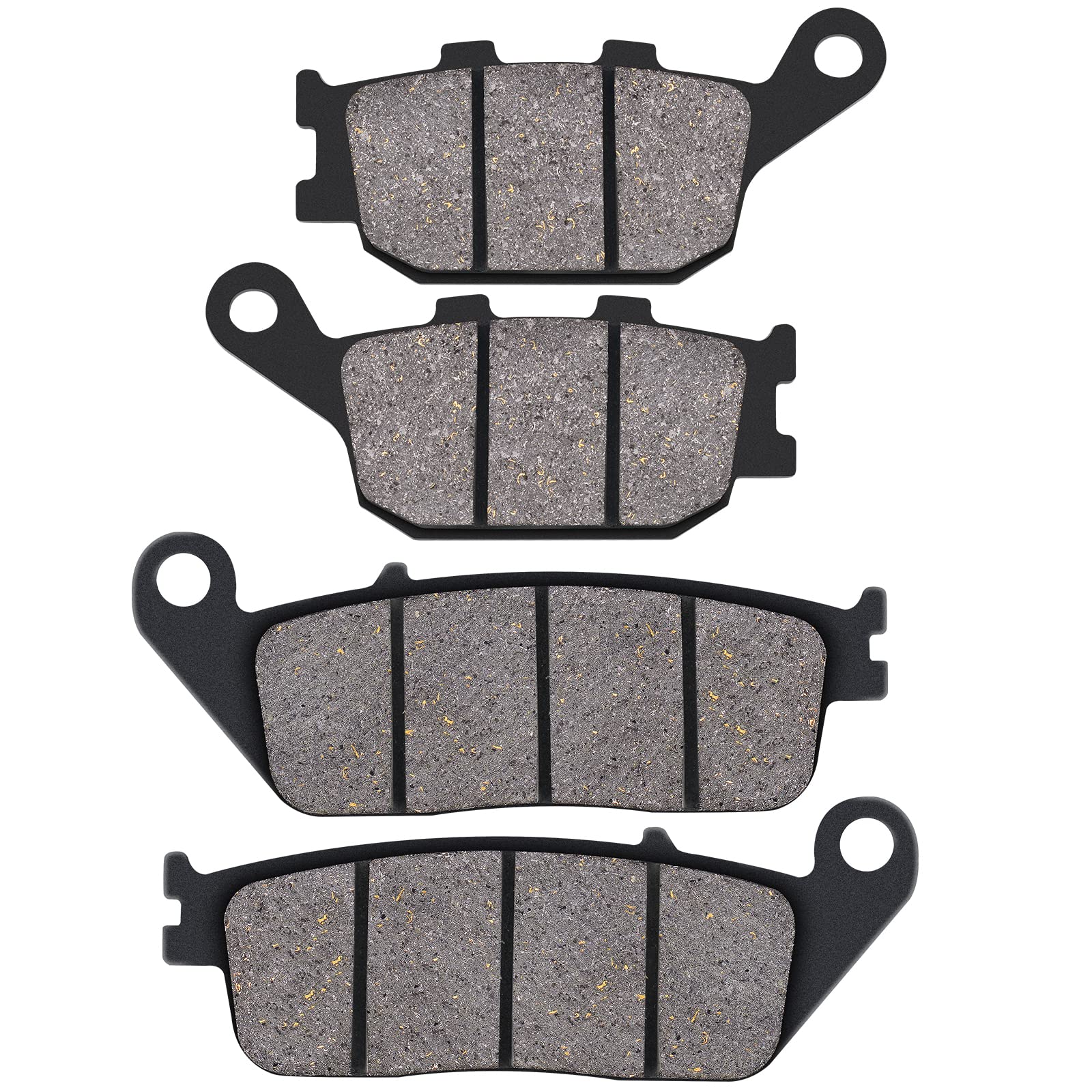 Brake Pads Front & Rear for Honda VTX1300 VTX 1300 C R S Retro 2003-2006 / VT1100C2 VT1100 C2 Shadow 1100 ACE Sabre 1995-2007 / 