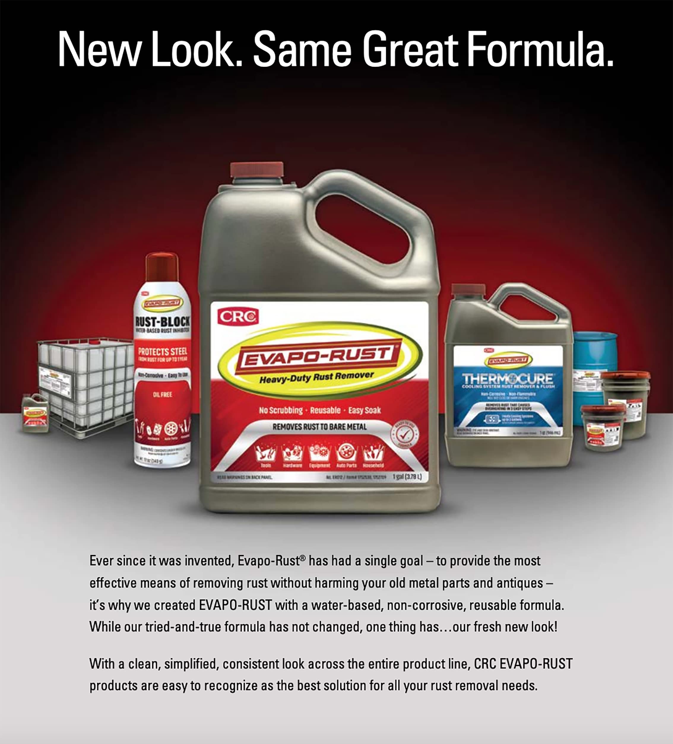 Evapo-Rust Gel Rust Remover, 8 Fl Oz, Gray, Model ER088, Effective on Aluminum, Cast Iron, and Steel Surfaces