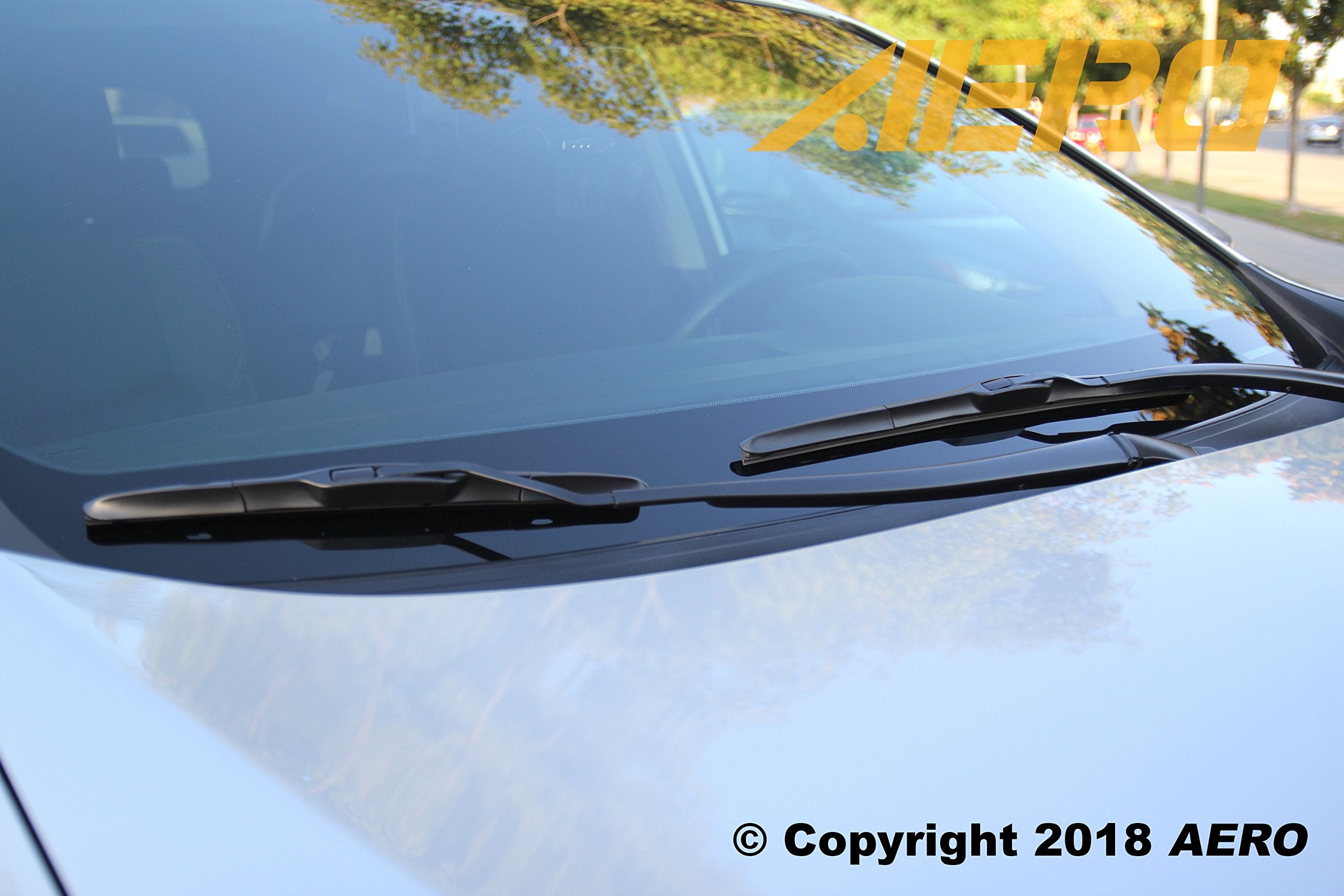 Aero Hybrid 22'' + 18'' Premium Quality All-Season Windshield Wiper Blades (Set Of 2)