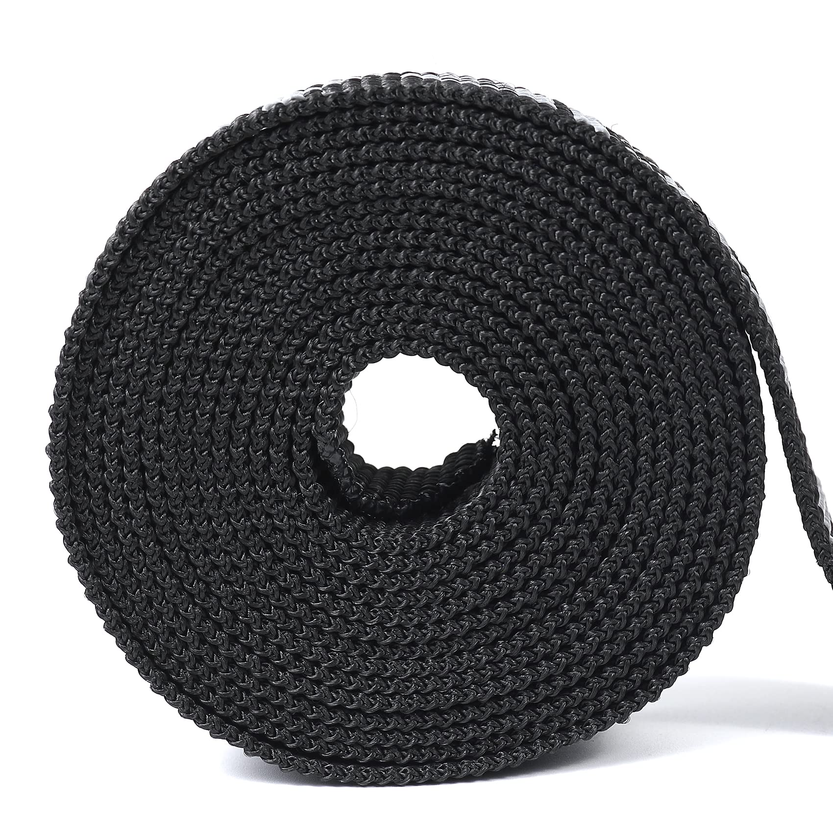 Ayaport Endless Ratchet Strap 1 inch 10 feet 2500LBS Break Strength (no Hook) Small Short Ratcheting Tie Down Motorcycle Car Roo