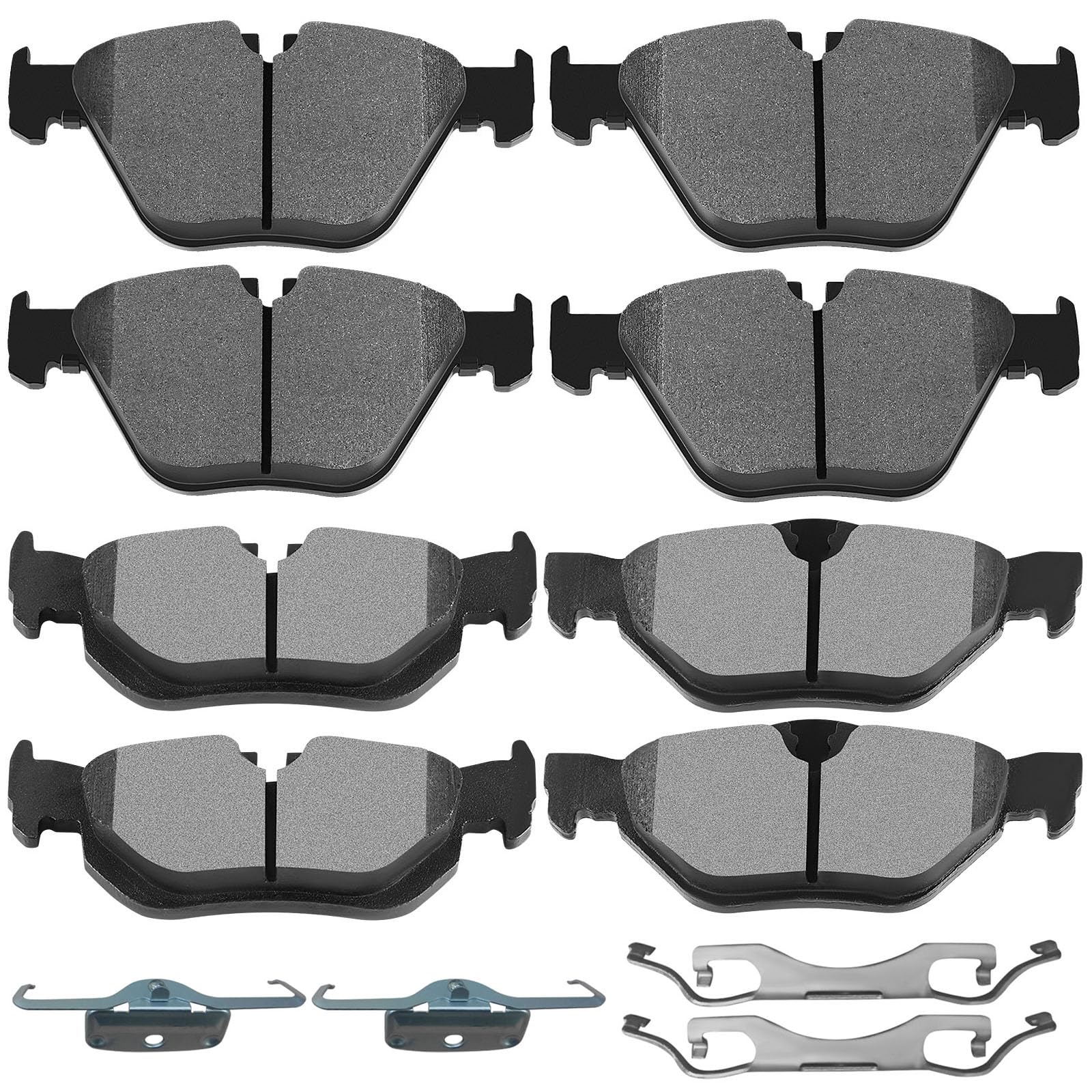 Scitoo D1267 D918 Front Rear Semi-Metallic Brake Pads Sets Fit For Bmw 328I | For 328I Xdrive | For 328Xi | For X1