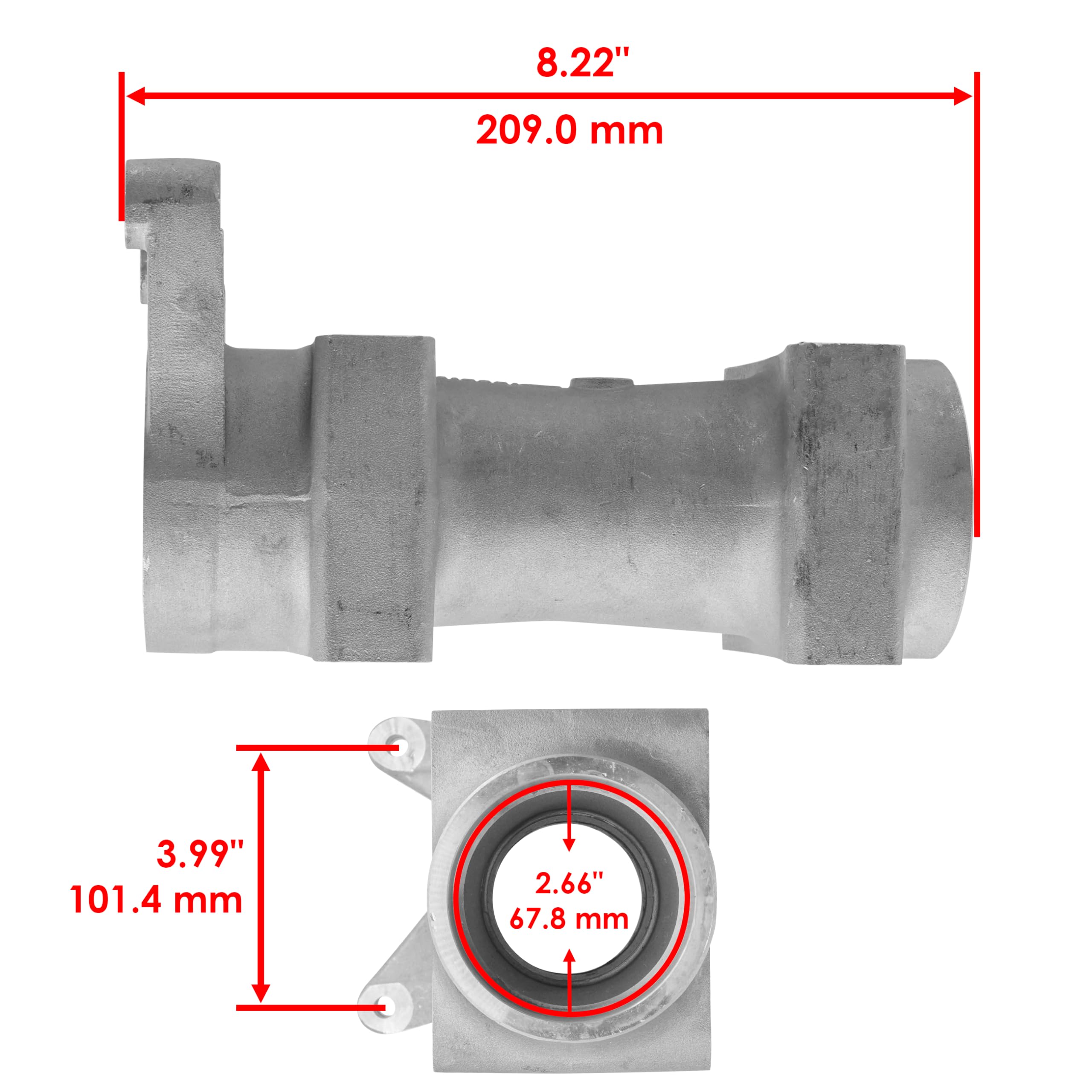 Caltric Rear Axle Bearings Seals Spacer Kit for Suzuki LT-Z400 QuadSport 2003-2008, Durable Millimeter Construction