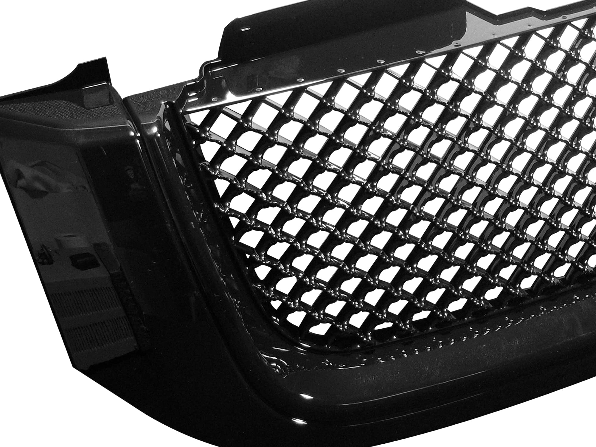 Armordillo 2002-2008 Gmc Envoy Mesh Grille Gloss Black