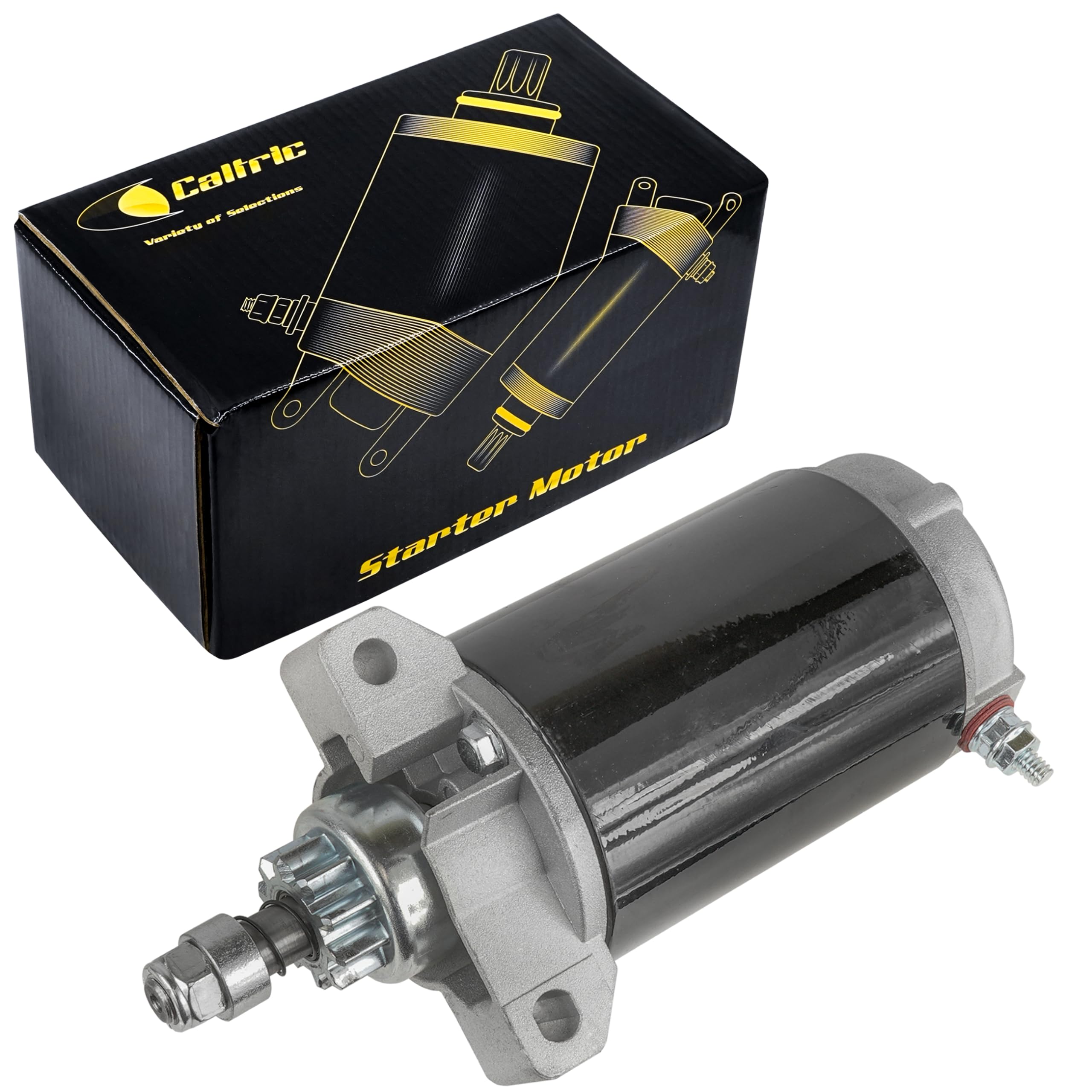 Caltric Starter Compatible with Mercury 50 50Hp 60 60Hp 50Elpto 60Elpto 60Elpto Big Foot 1998-2006