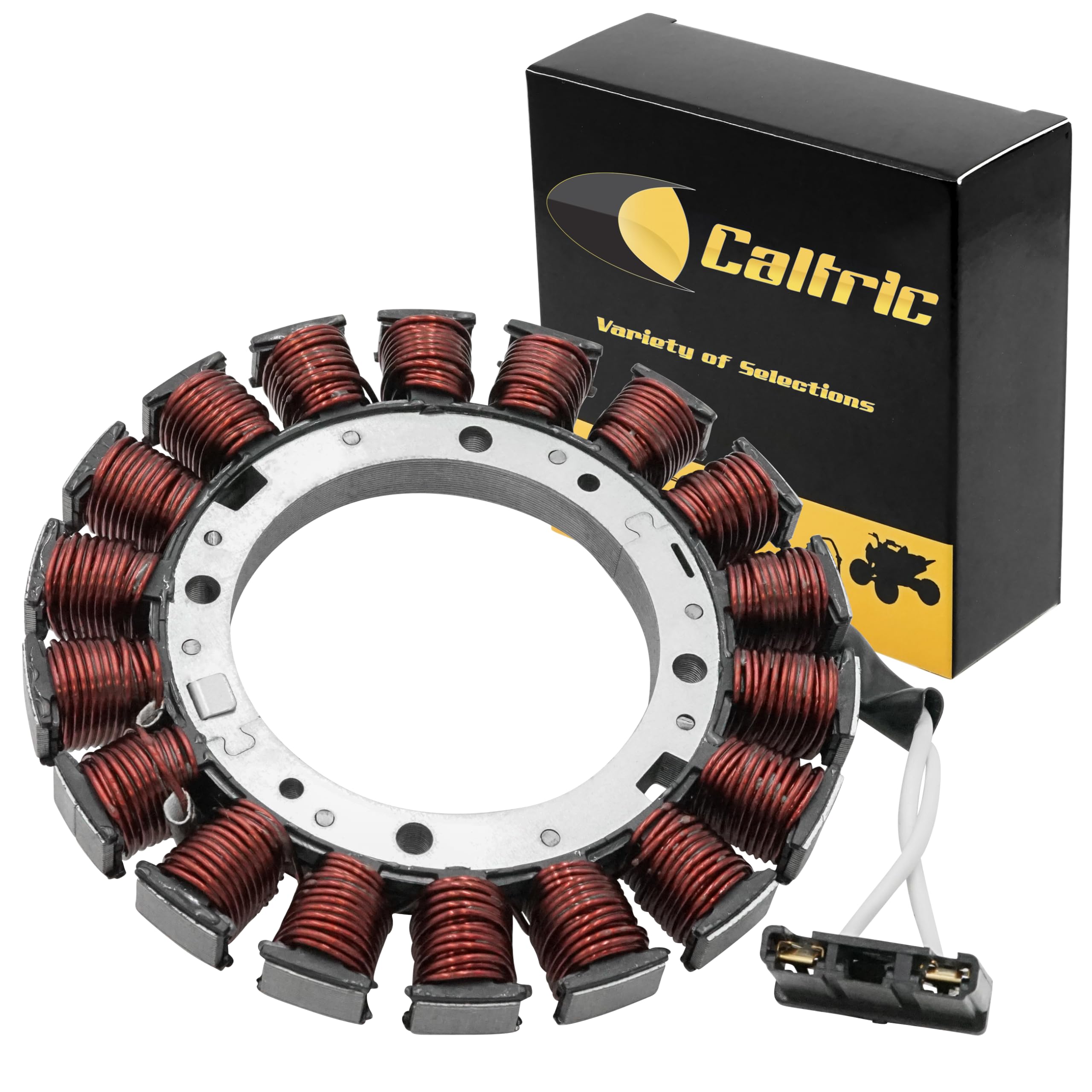 Caltric M153048 Stator Compatible with John Deere 325 335 345 647 657 667 717 GT235 GT245 GX255 GX335 LT180 LT190 LTR180 LX227 L