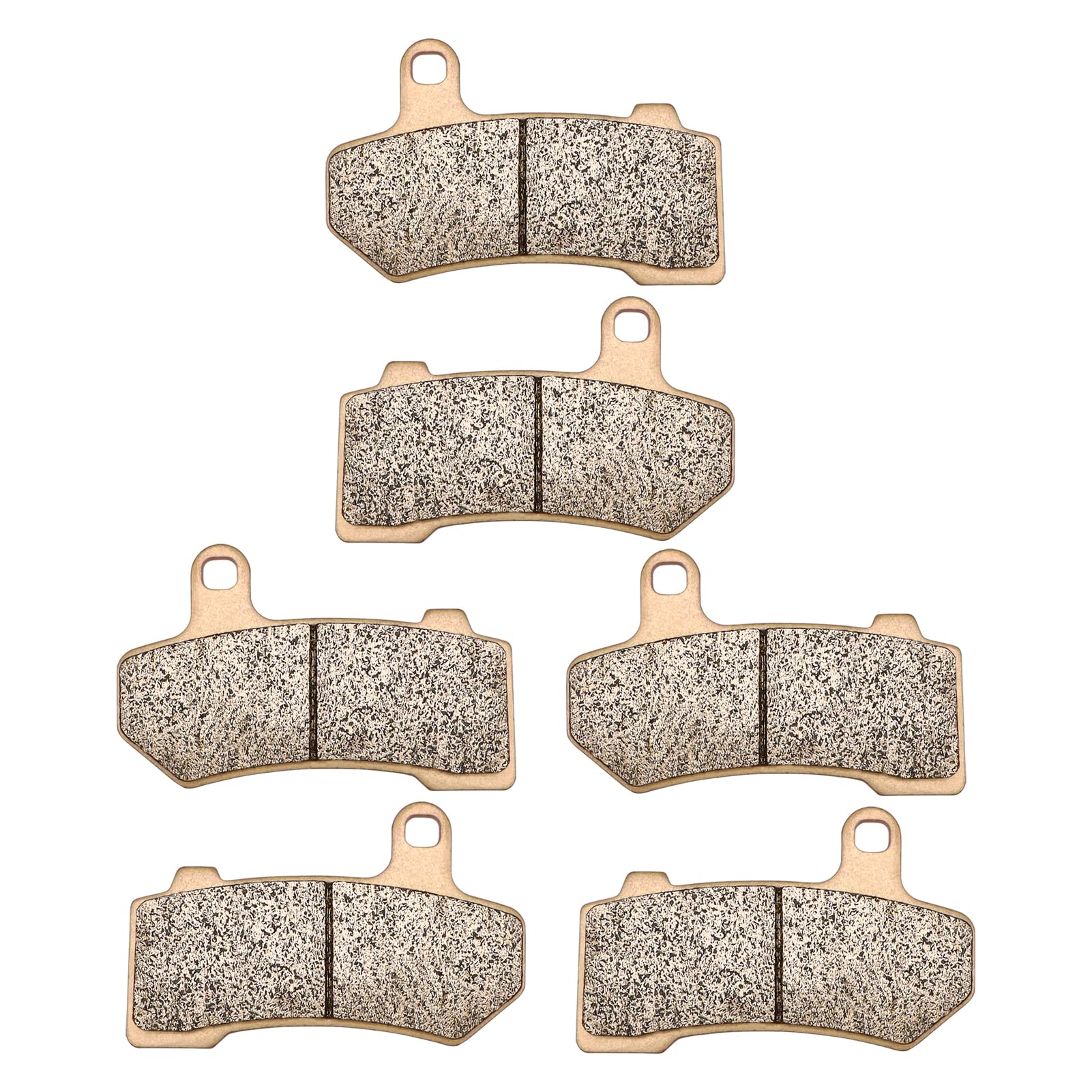 Sintered Front & Rear Brake Pads for Harley Davidson FLHR Road King FLHX Street Glide Road Glide FLHTCU Ultra Classic Electra Gl