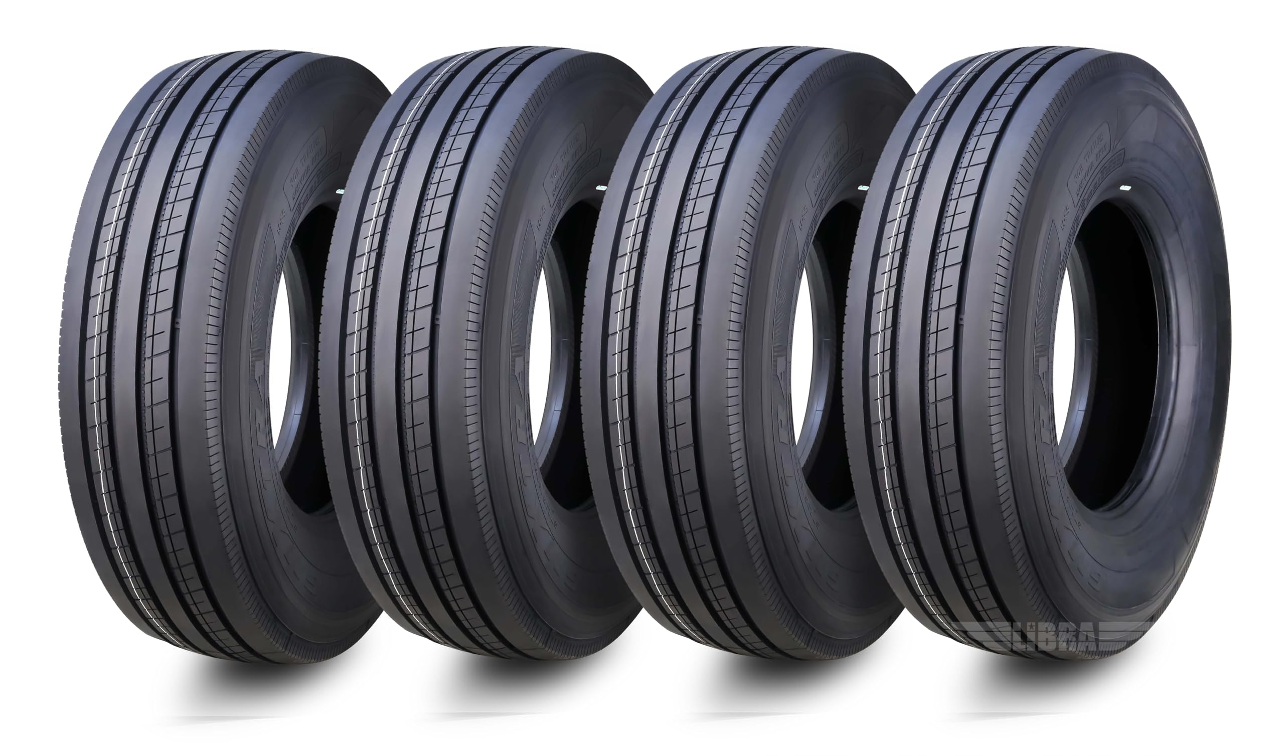 Set of 4 All Steel ST235/80R16 RV Radial Trailer Tire 16-Ply Load Range H 130/126M 