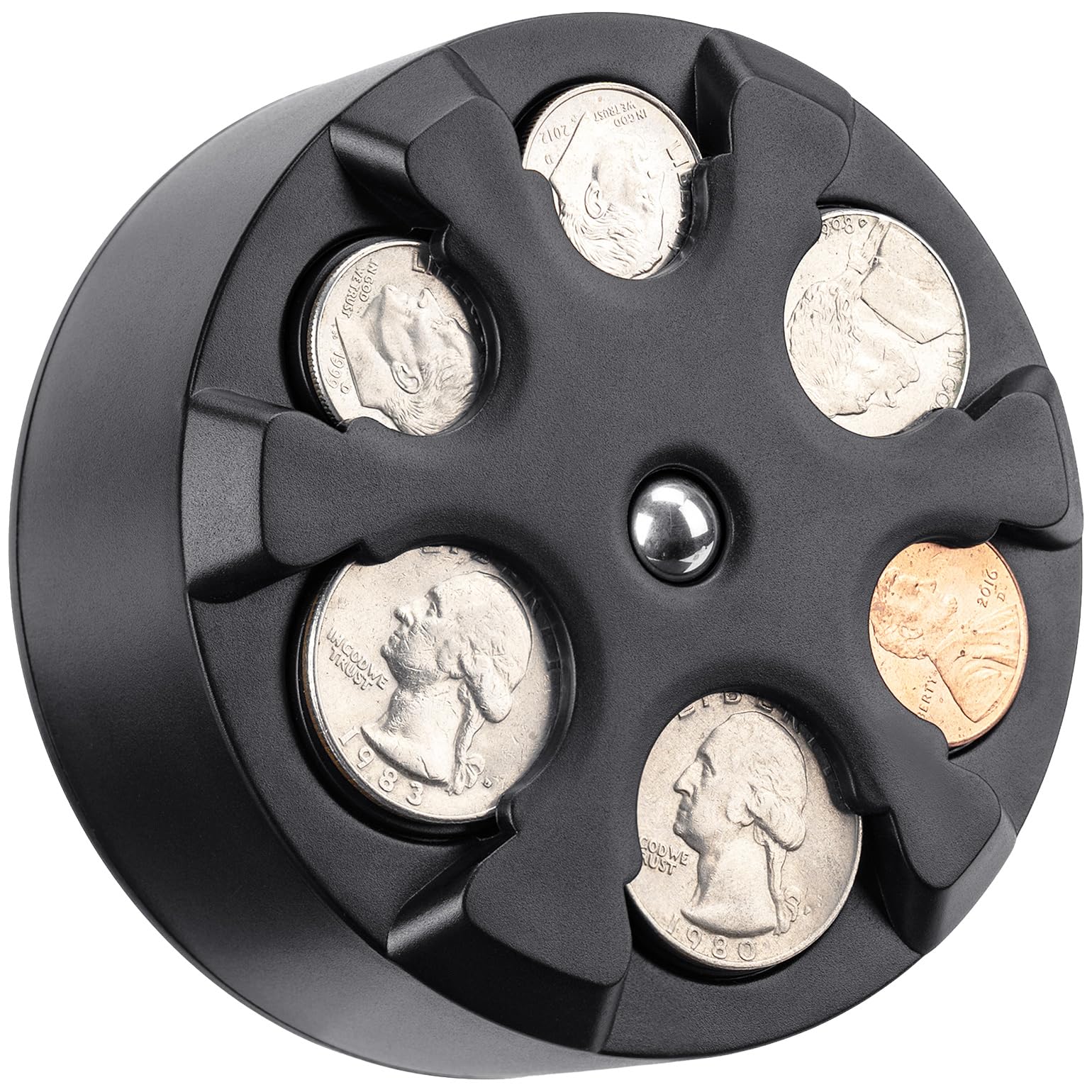 Joytutus Universal Coin Holder, Large Capacity Coin Holder For Car, Portable Car Change Holder Coin Organizer, Car Trucks Access