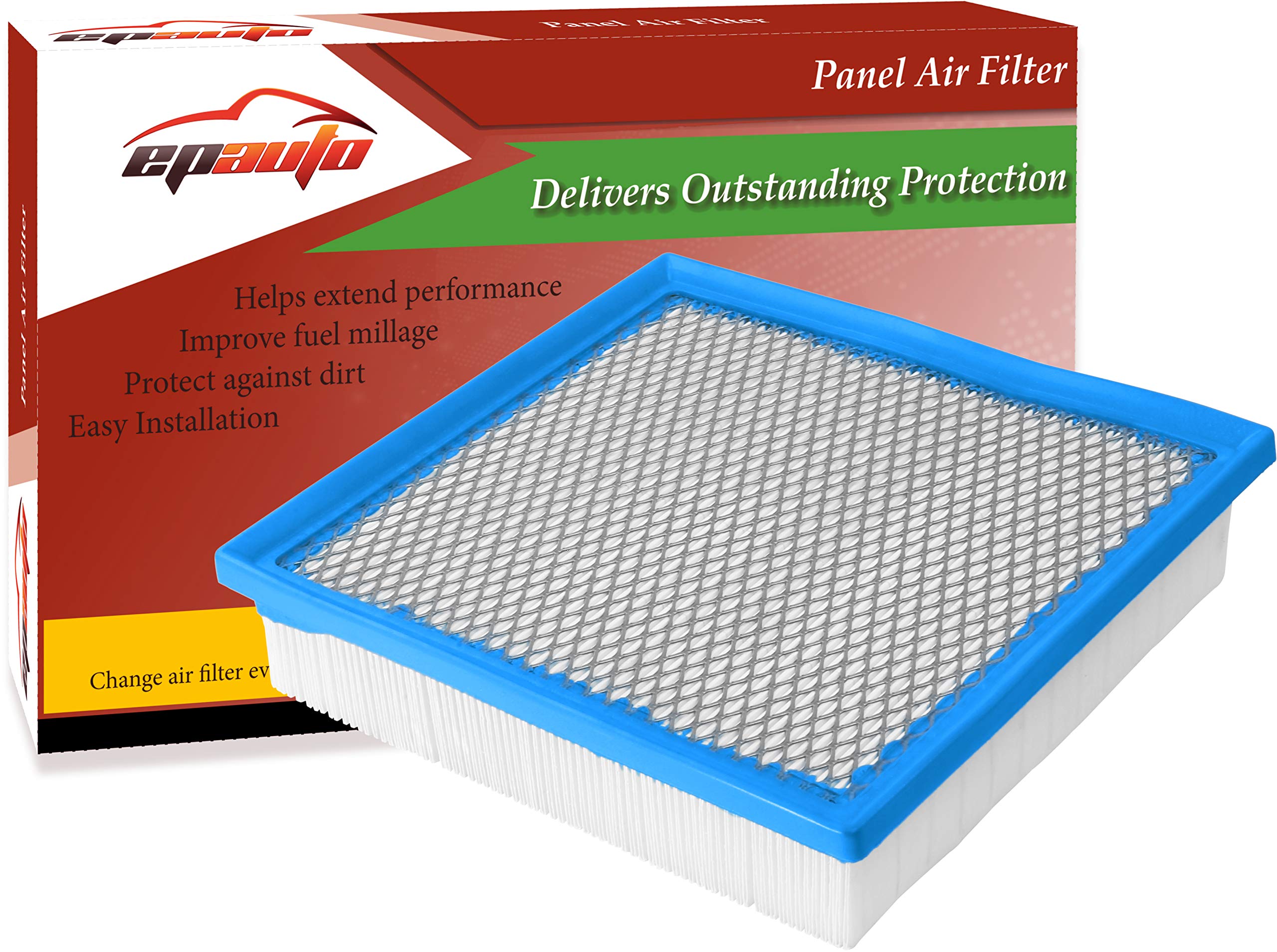 Epauto Gp075 (Ca10755) Replacement Panel Engine Air Filter