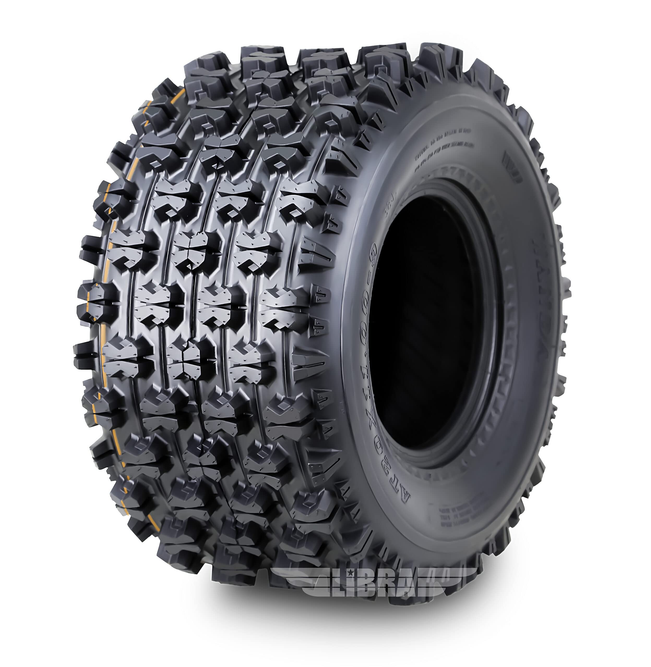 Wanda Set 2 Sport Atv Tires At 20X10-9 P357 Gncc (Grand National Cross Country) Race Tire 0.71'' Lugs 10081
