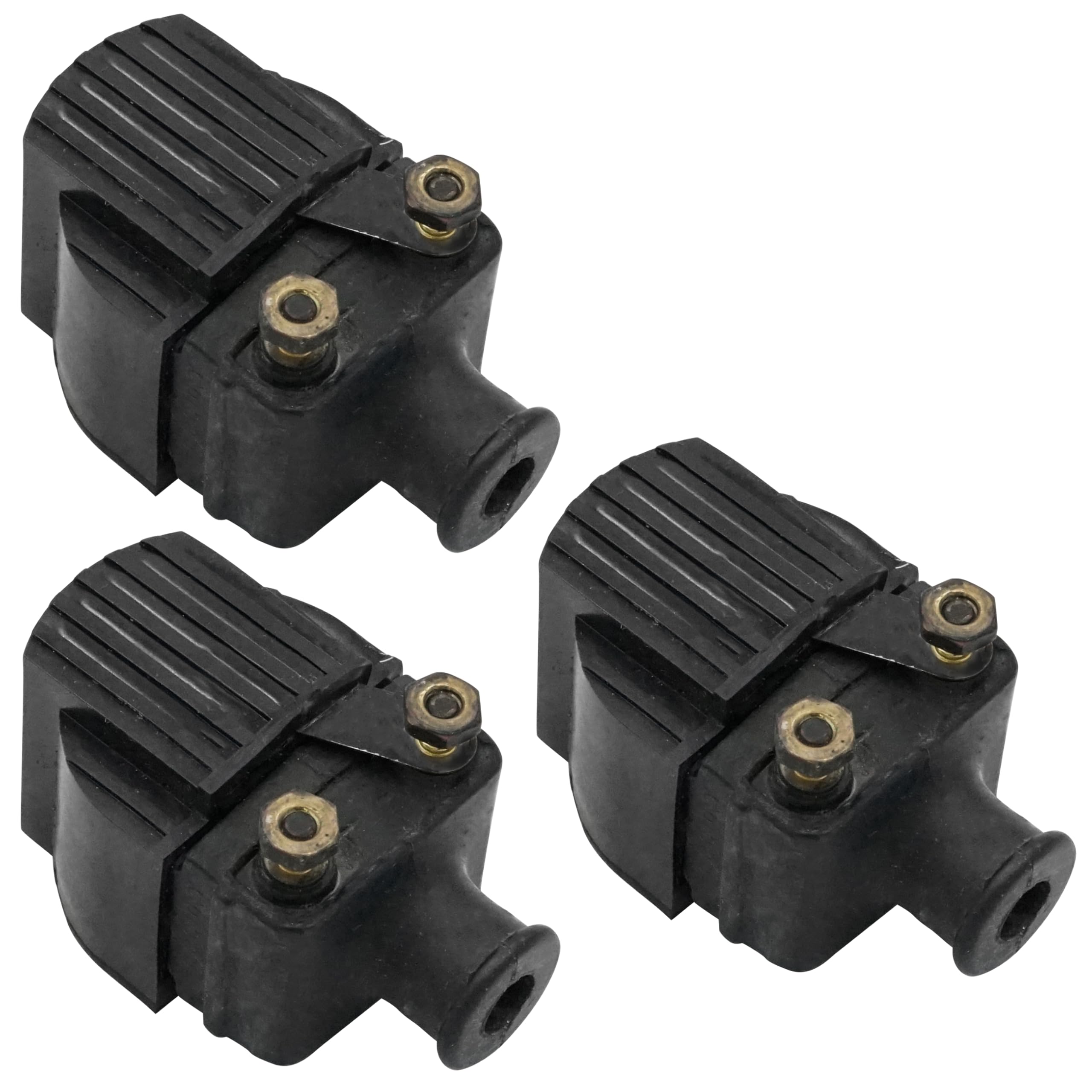 Caltric 3 Sets of Ignition Coils Compatible with Mercury Outboard 90Hp 90-Hp 90 Hp Engine 1987-1998