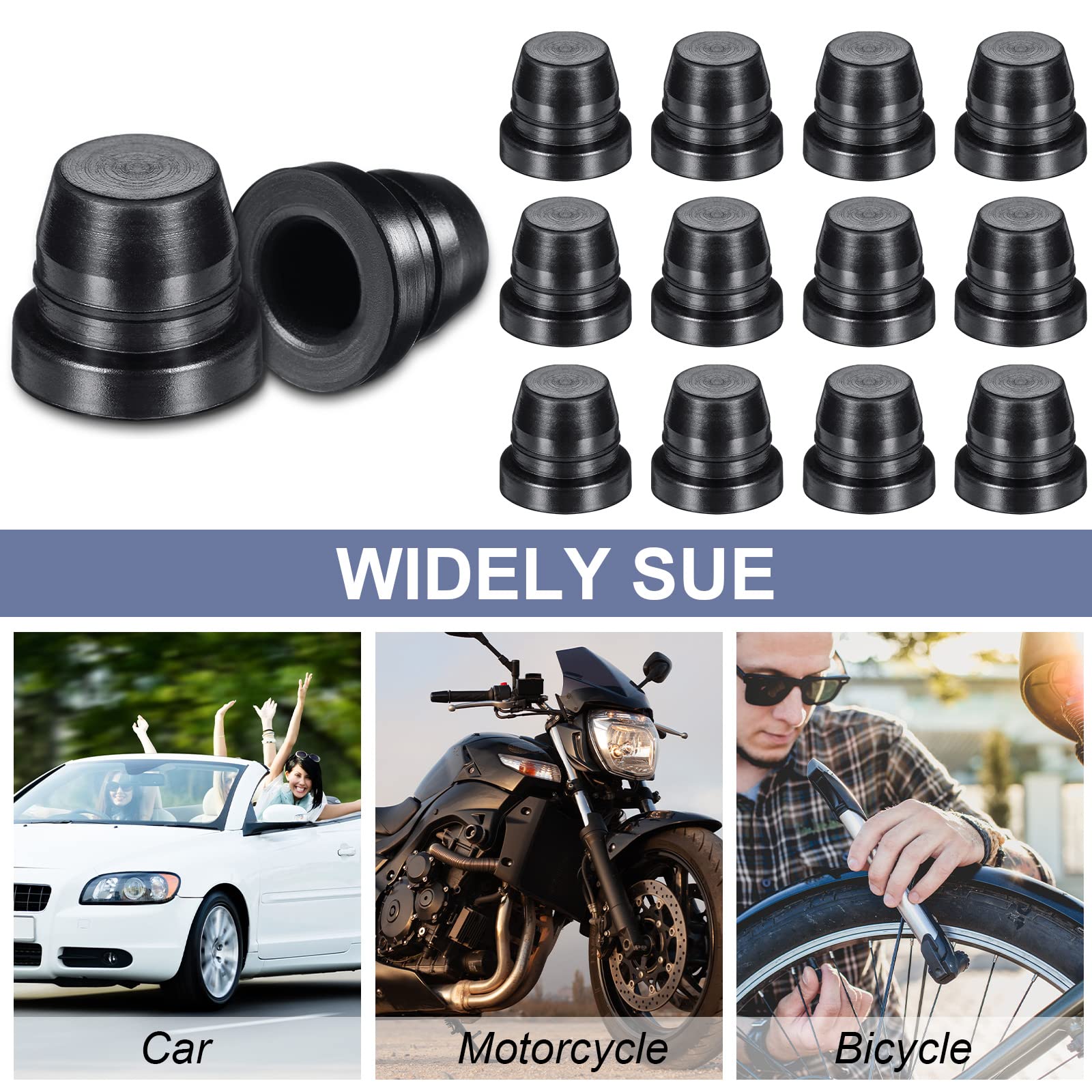 18 Pieces Brake Bleeder Cap Grease Fitting Caps Rubber Zerk Covers Brake Caliper Dust Cover Brake Bleeder Nipple Cap for Cars an
