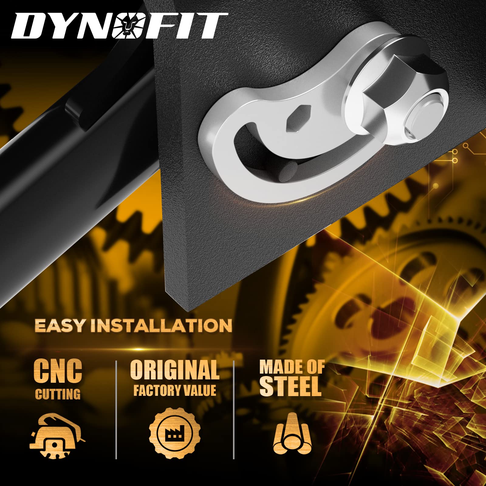 Dynofit Alignment Camber Caster Adjusting Bolt 1.5 Degree Compatible With Silverado Sierra 1500 2500, Yukon Express Savana 1500
