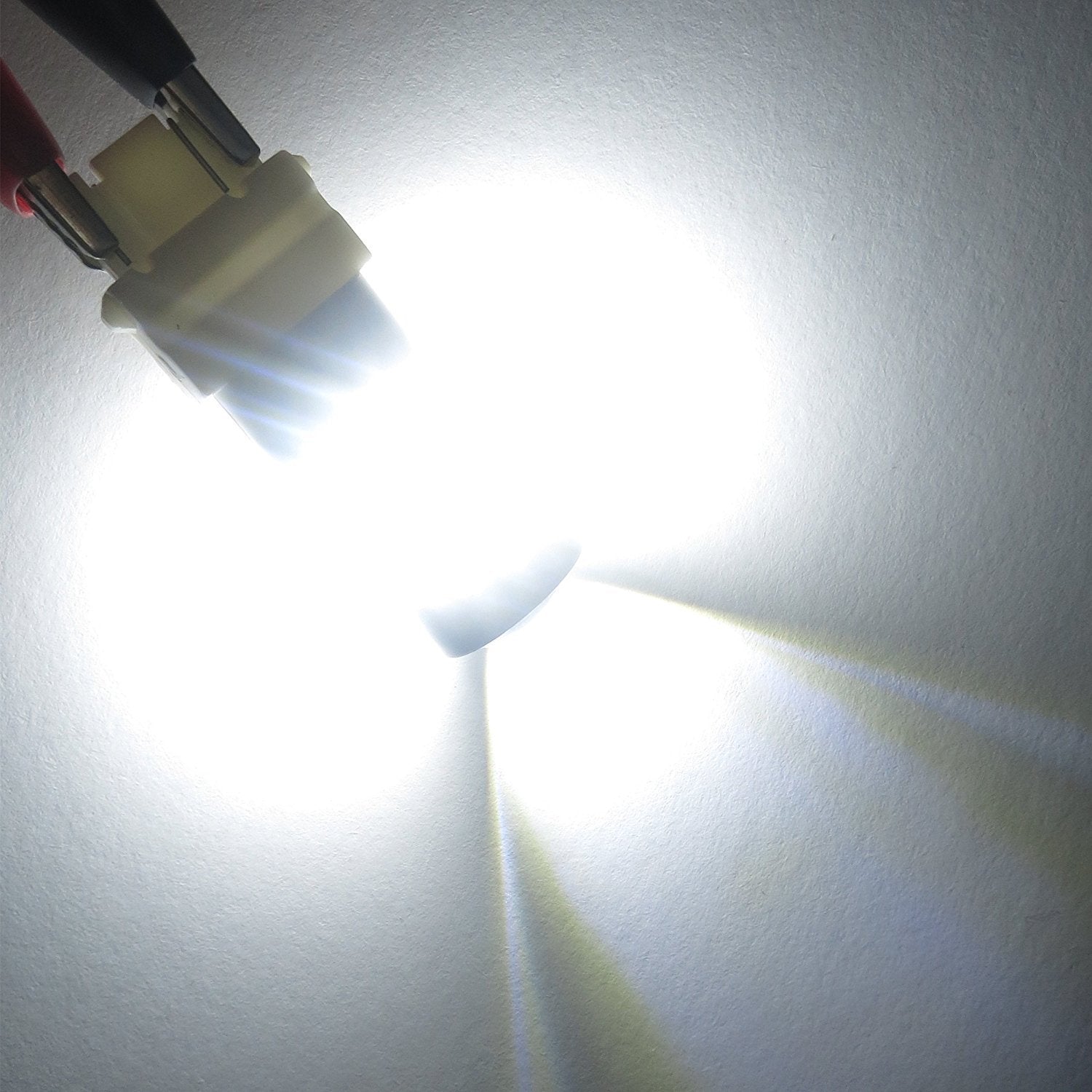 Alla Lighting Super Bright 39-Smd T20 7443 7440 W21W Led Bulb High Power 2835 Chipsets 6000K Xenon White Led Back-Up Reverse Lig