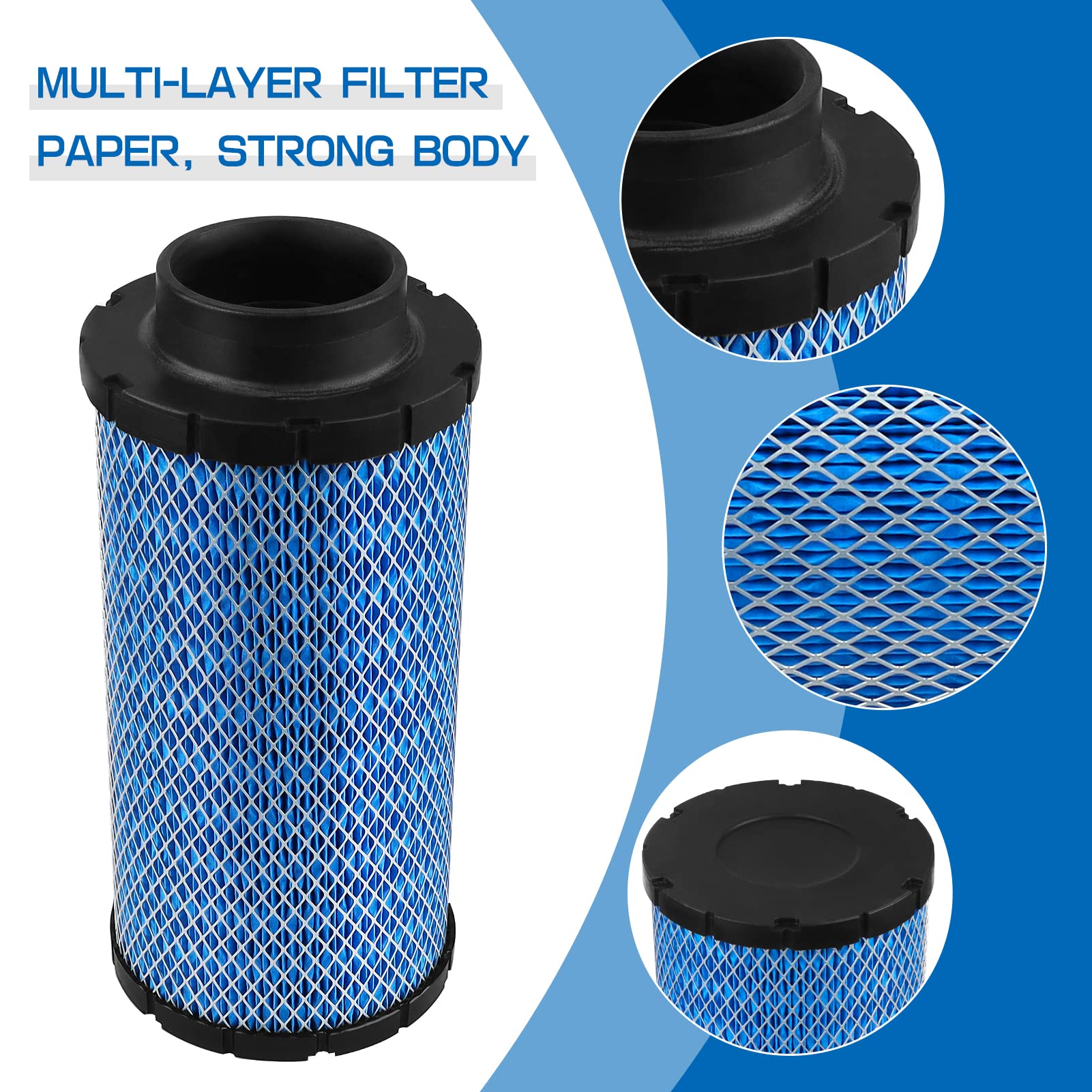 Locopow 1241084 2882234 Air Filter For Polaris Rzr 1000 Xp Xp4 / Rzr Turbo S R Pro Xp Rs1 2014 2015 2016 2017 2018 2019 2020 202