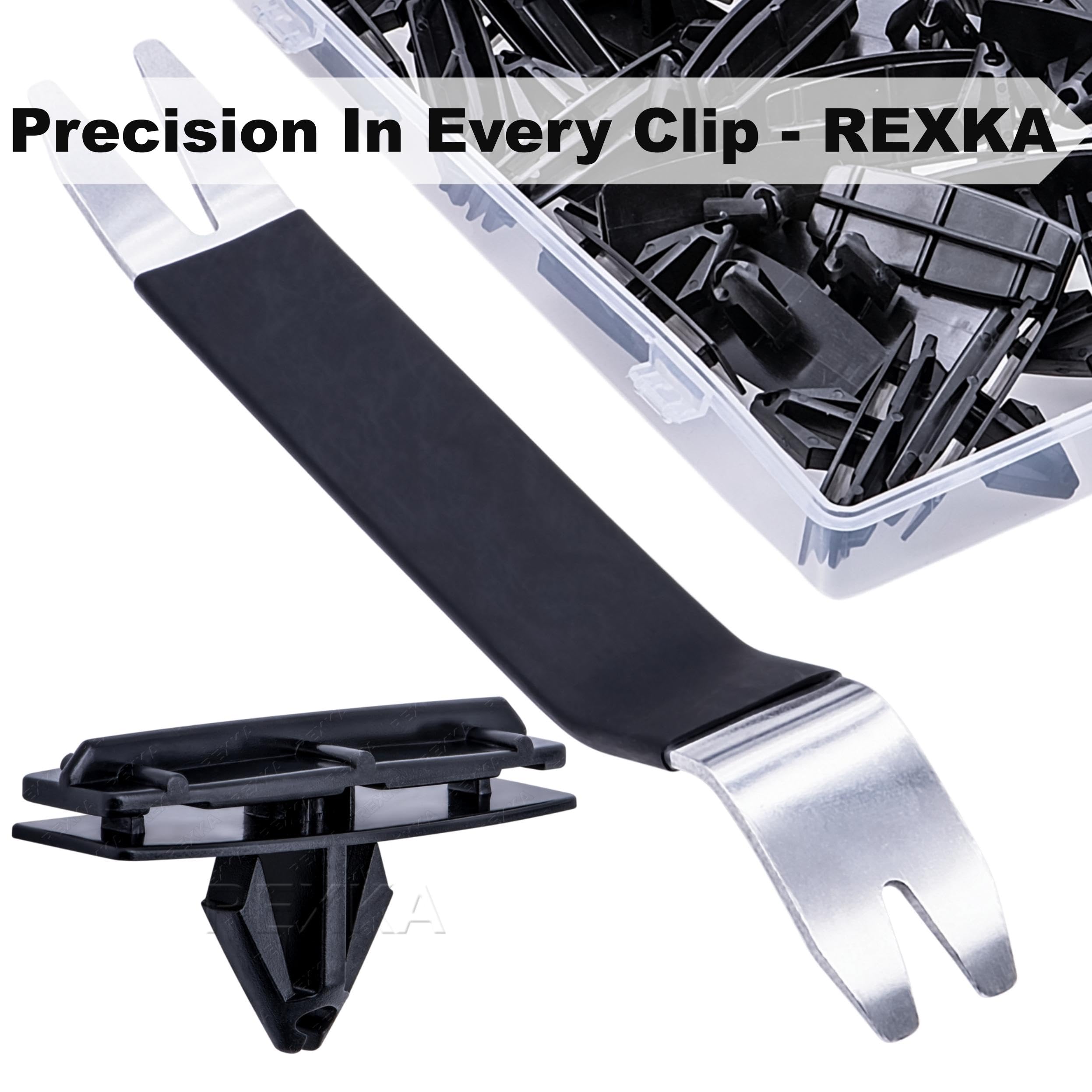 Rexka 31Pcs Fender Flare & Rocker Moulding Clip 68039280-Aa For Jeep Wrangler Jk & Unlimited Jk Ram 4500 Ram 5500 68039280Aa -Mu
