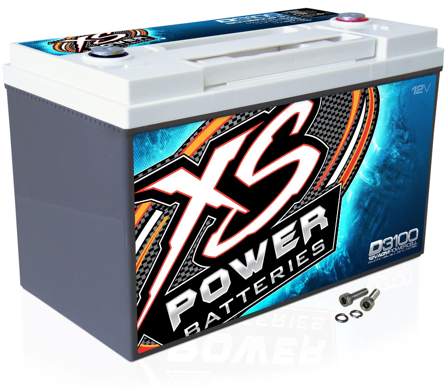XS Power D3100 Battery - Plastic Construction, No Color, Model XS-D3100