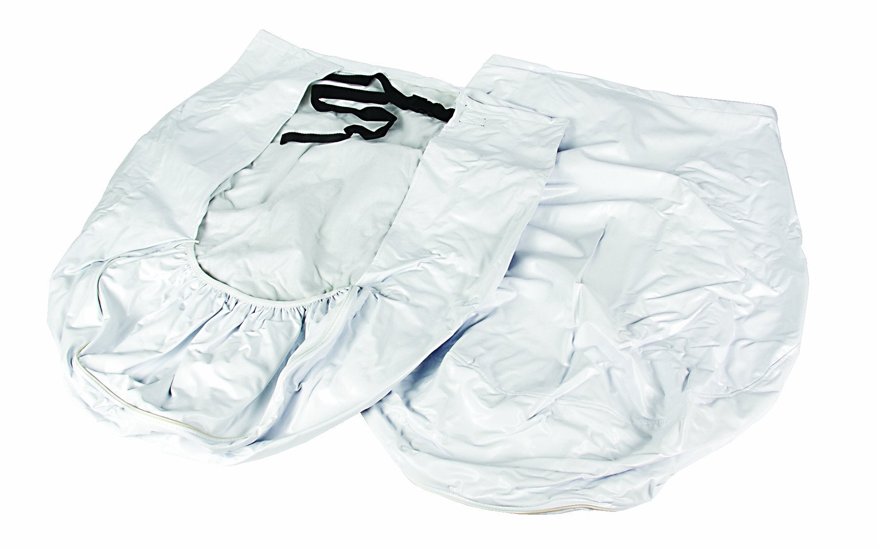 Camco 45325 Vinyl Wheel & Tire Protector, 2 Pack (36 Inches-39 Inches, White)
