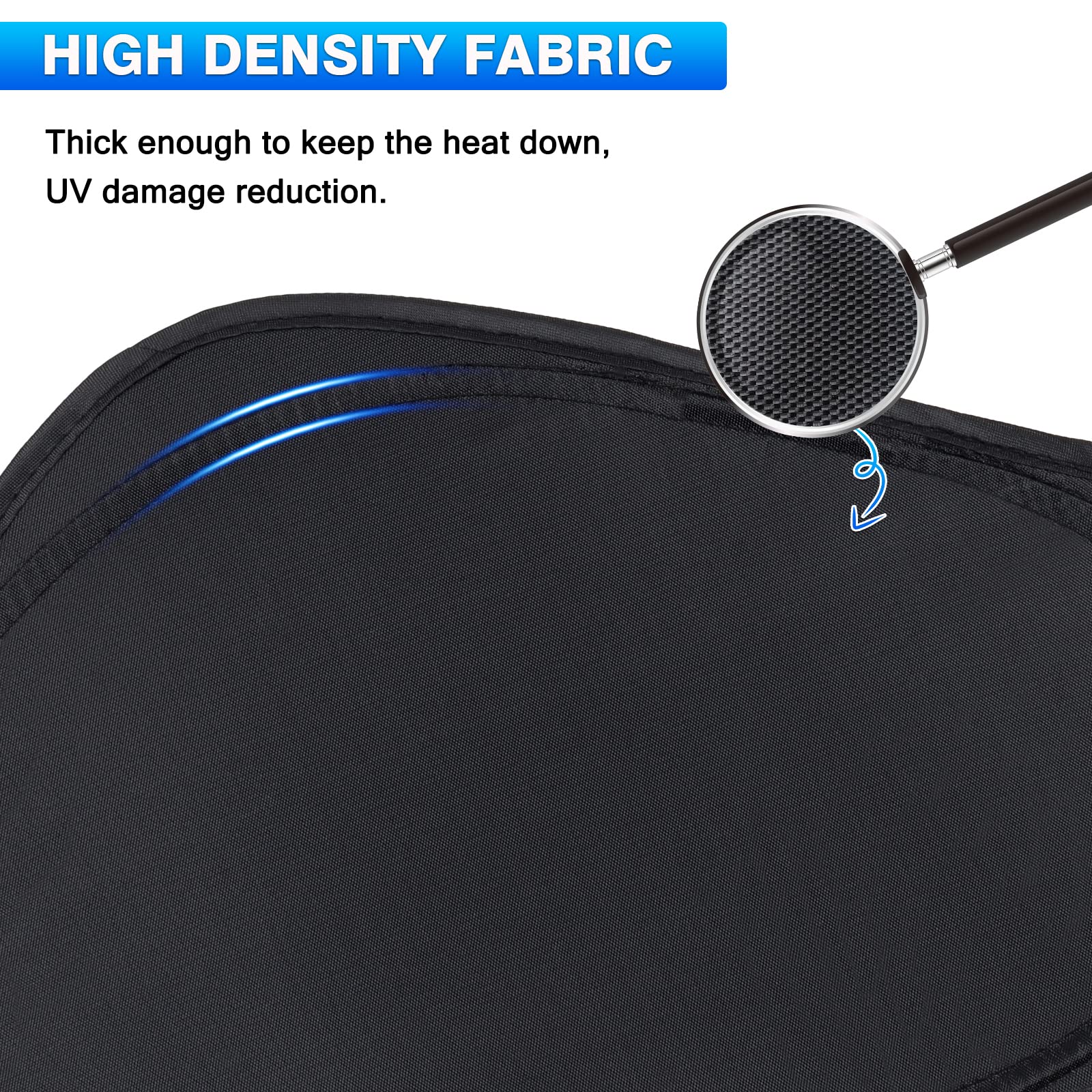T Tgbros Window Sunshade Custom Fit For 2020-2024 2025 Toyota Highlander Accessories Windshield Rear Side Window Full Set Privac